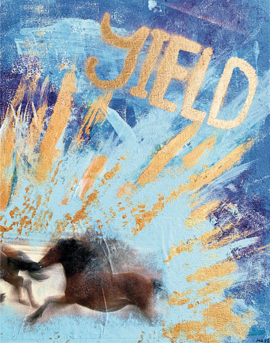 " Yield "

Surrendering to God is the best decision you could ever make. He will direct your steps on His path and you will be shocked with what Jesus does with your life - His plans for you are good! To give you a hope and a future! He wants to set 
