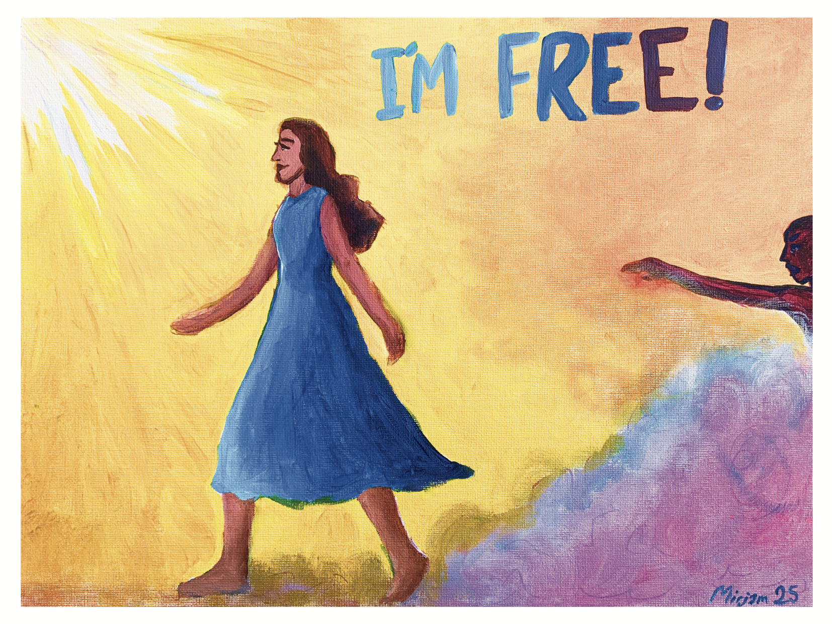 "No Longer Slaves" - Digital Print