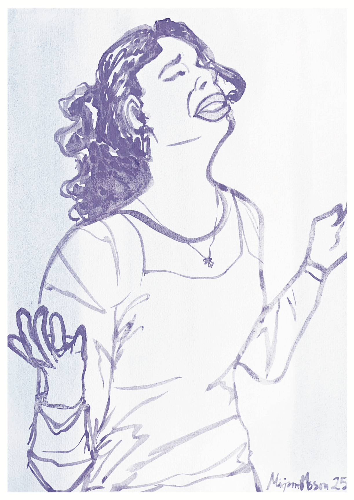 "Worthy" - Digital Print