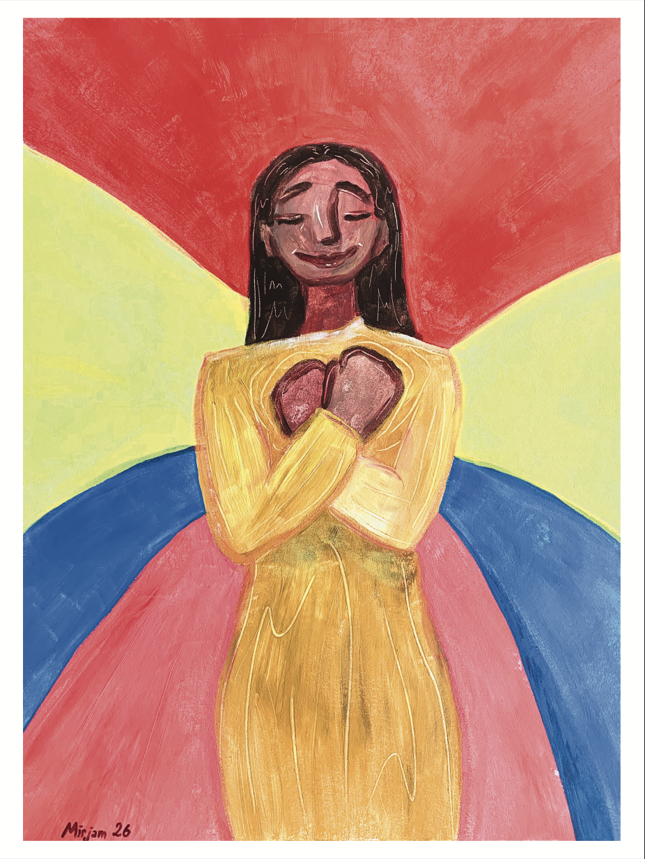 "Spoken Word Dwelling Within" - Digital Print