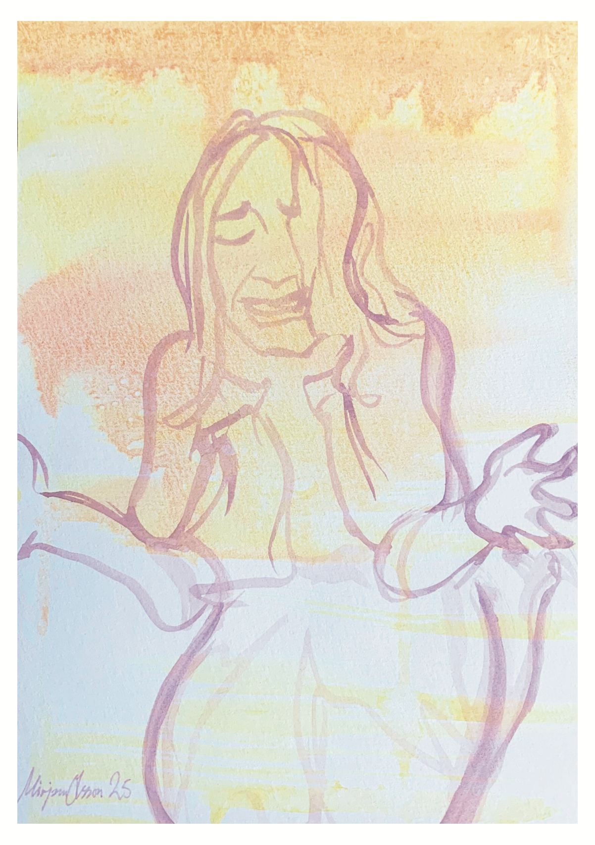 "Anointed" - Digital Print