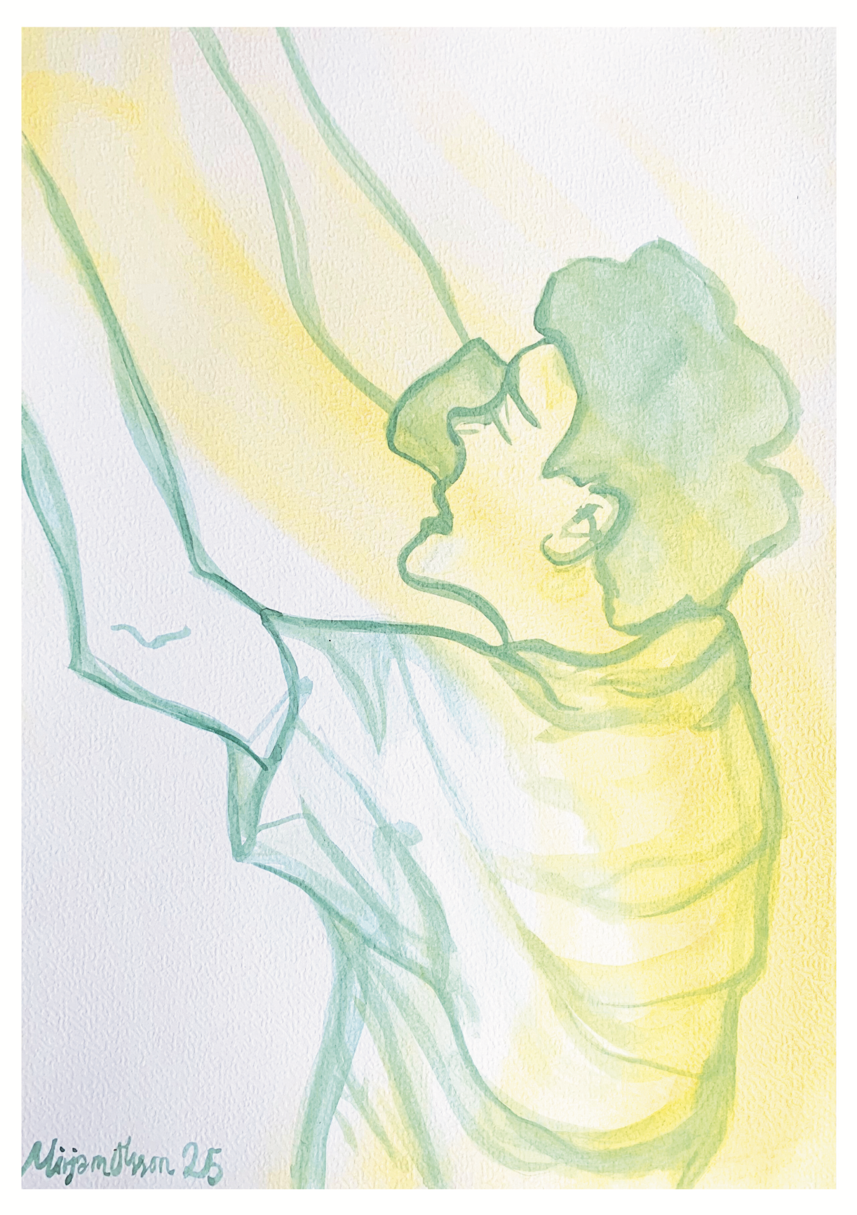 "Beautiful" - Digital Print