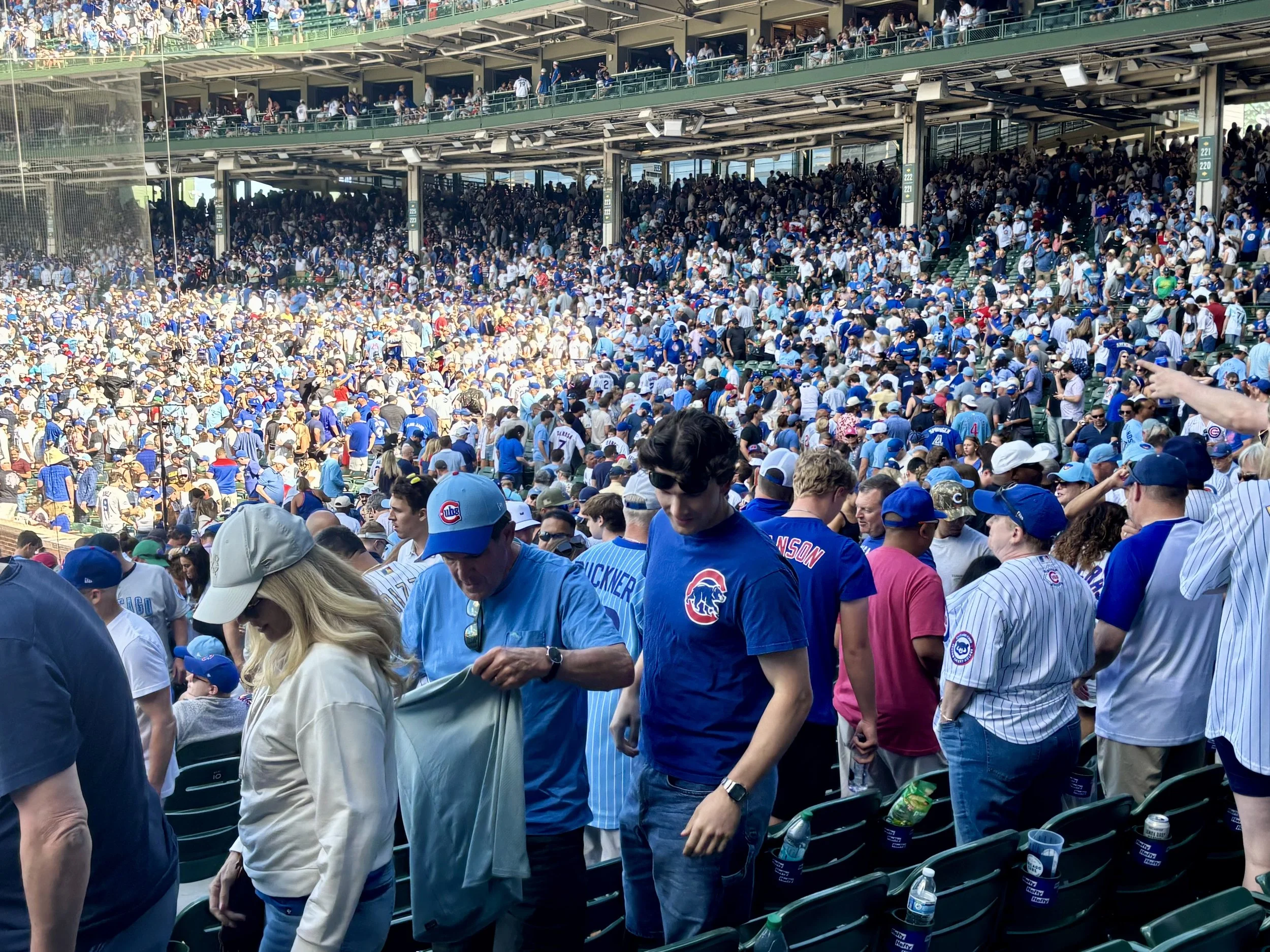 Cubs faithful after singlehandedly losing to Kazuma Okamoto

N. Clark St. b/w W. Addison St./W. Waveland Av. Chicago, IL
June 20, 2026