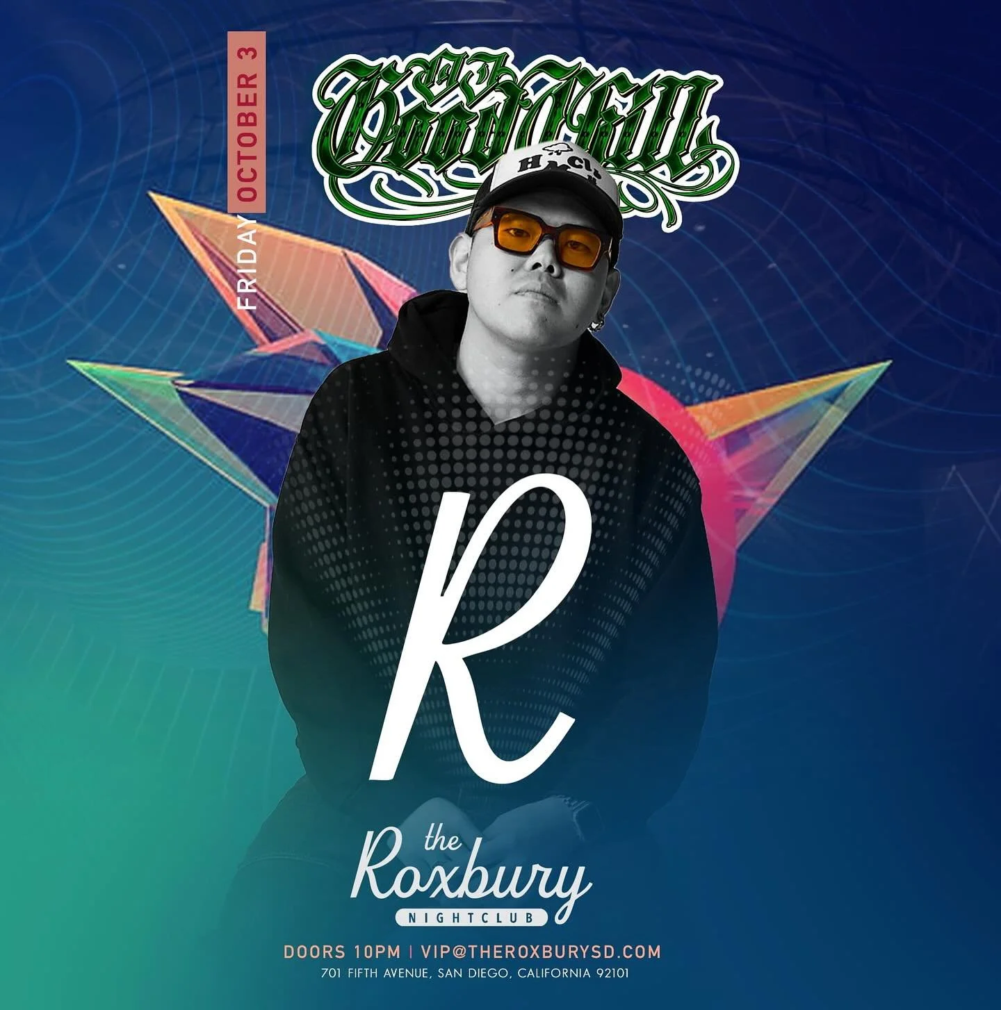 Weekend Vibes at The Roxbury. 
Let&rsquo;s party San Diego! We&rsquo;re bringing the energy all weekend long with back-to-back DJ sets that keep the dance floor alive!
🔥 Friday, Oct 3 &ndash; DJ GoodChill takes over the decks with non-stop beats.
🔥