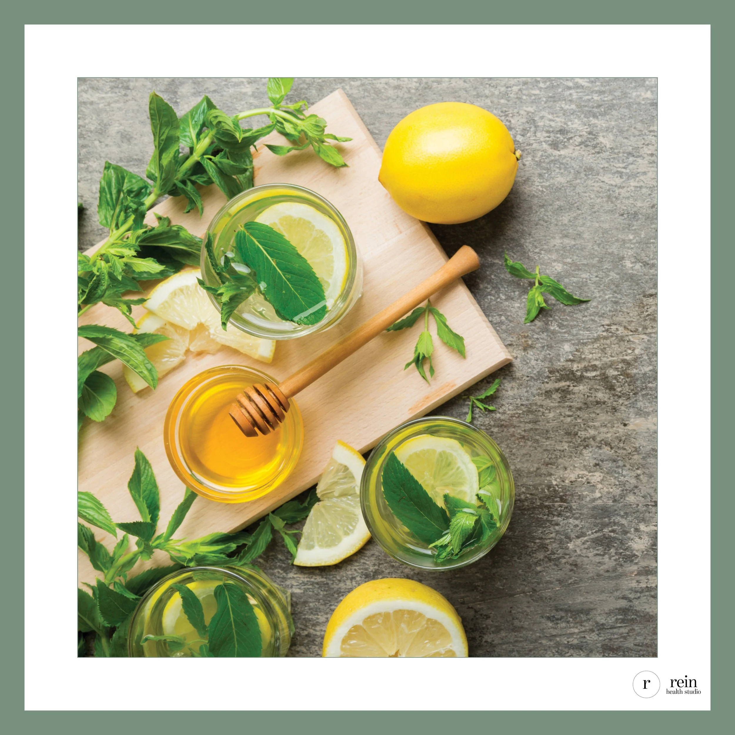 Lemon Balm + Honey Steamer