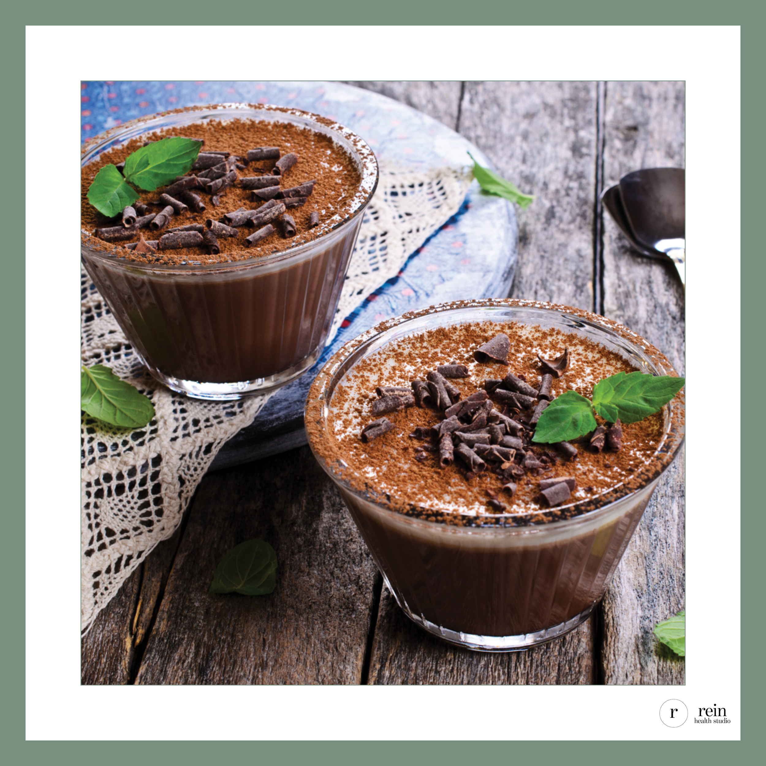 Avocado Cacao Mousse Cups