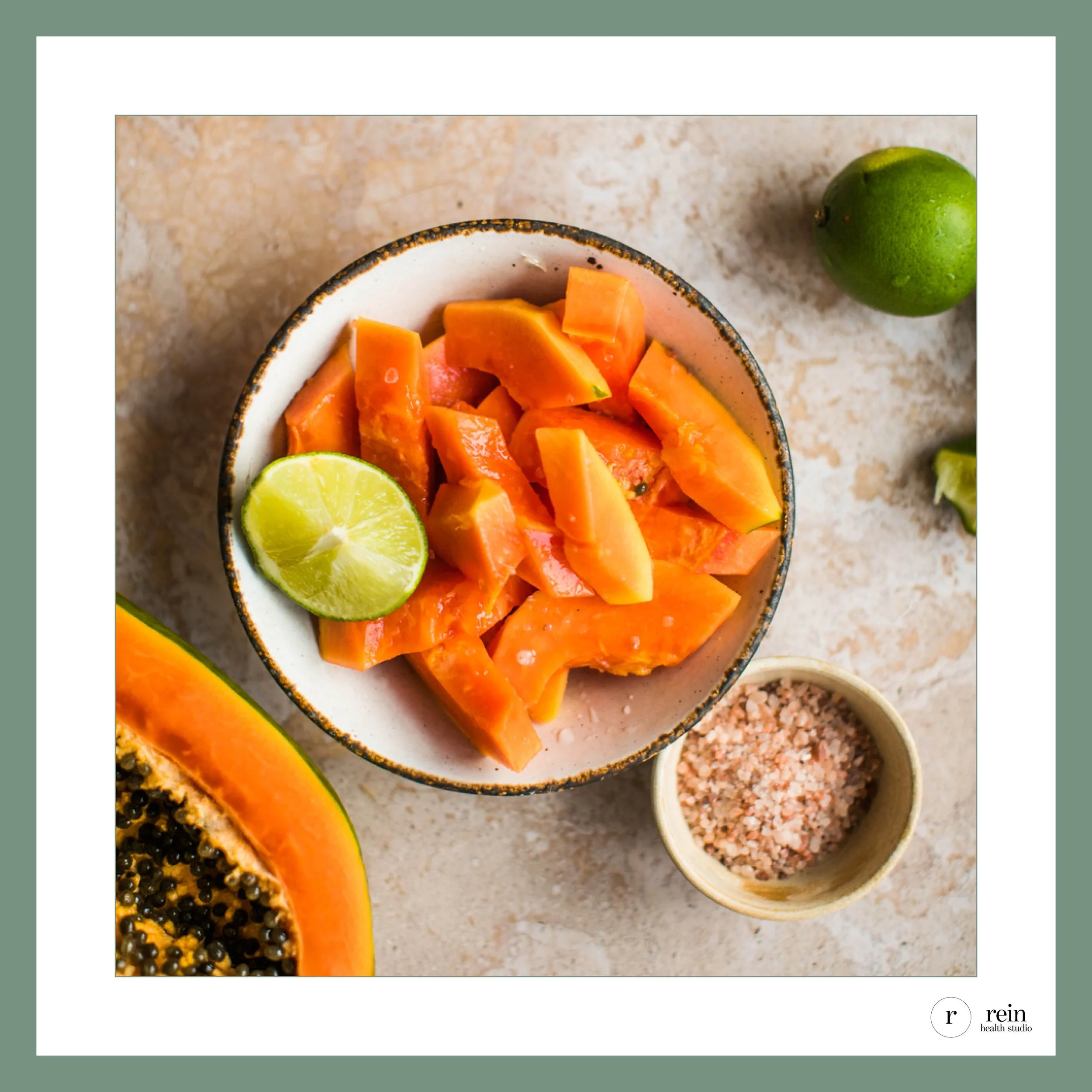 Papaya + Lime Immunity Fruit Bowl