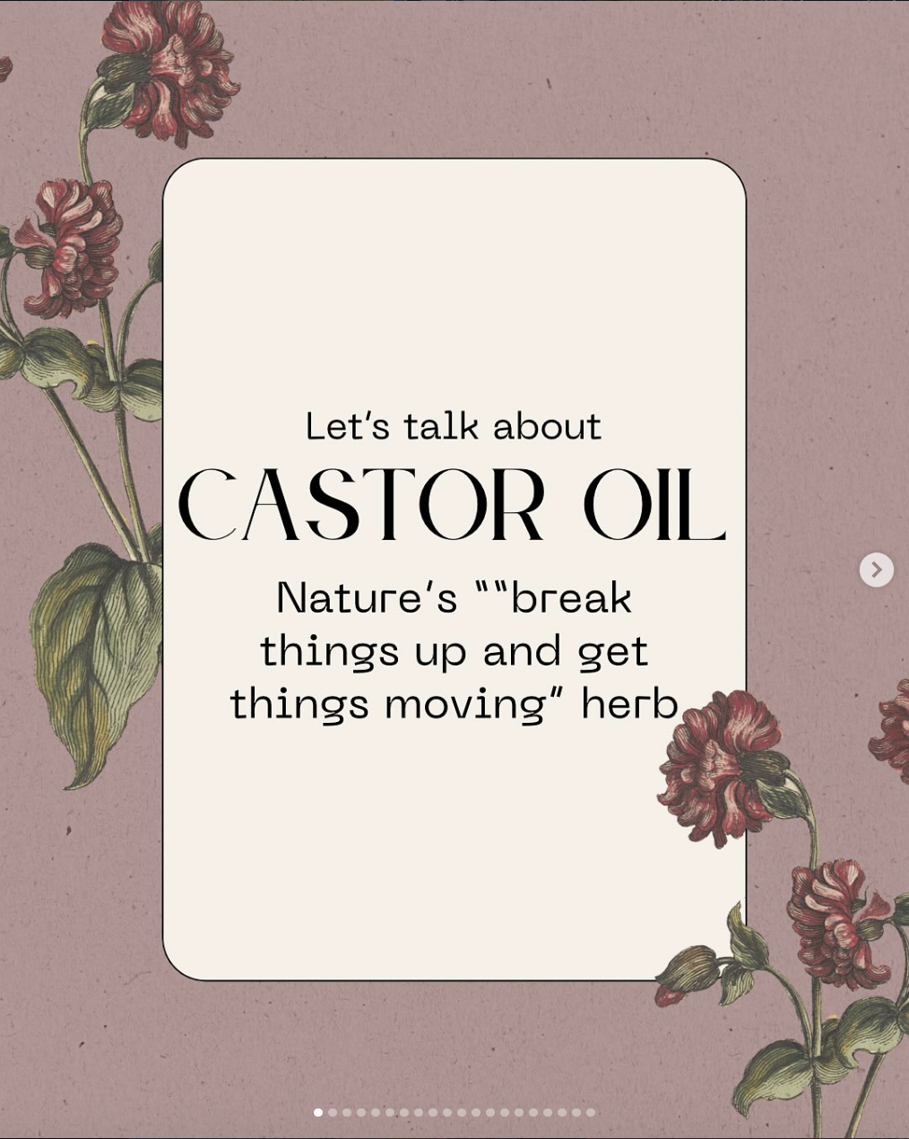 Castor Oil Tutorial