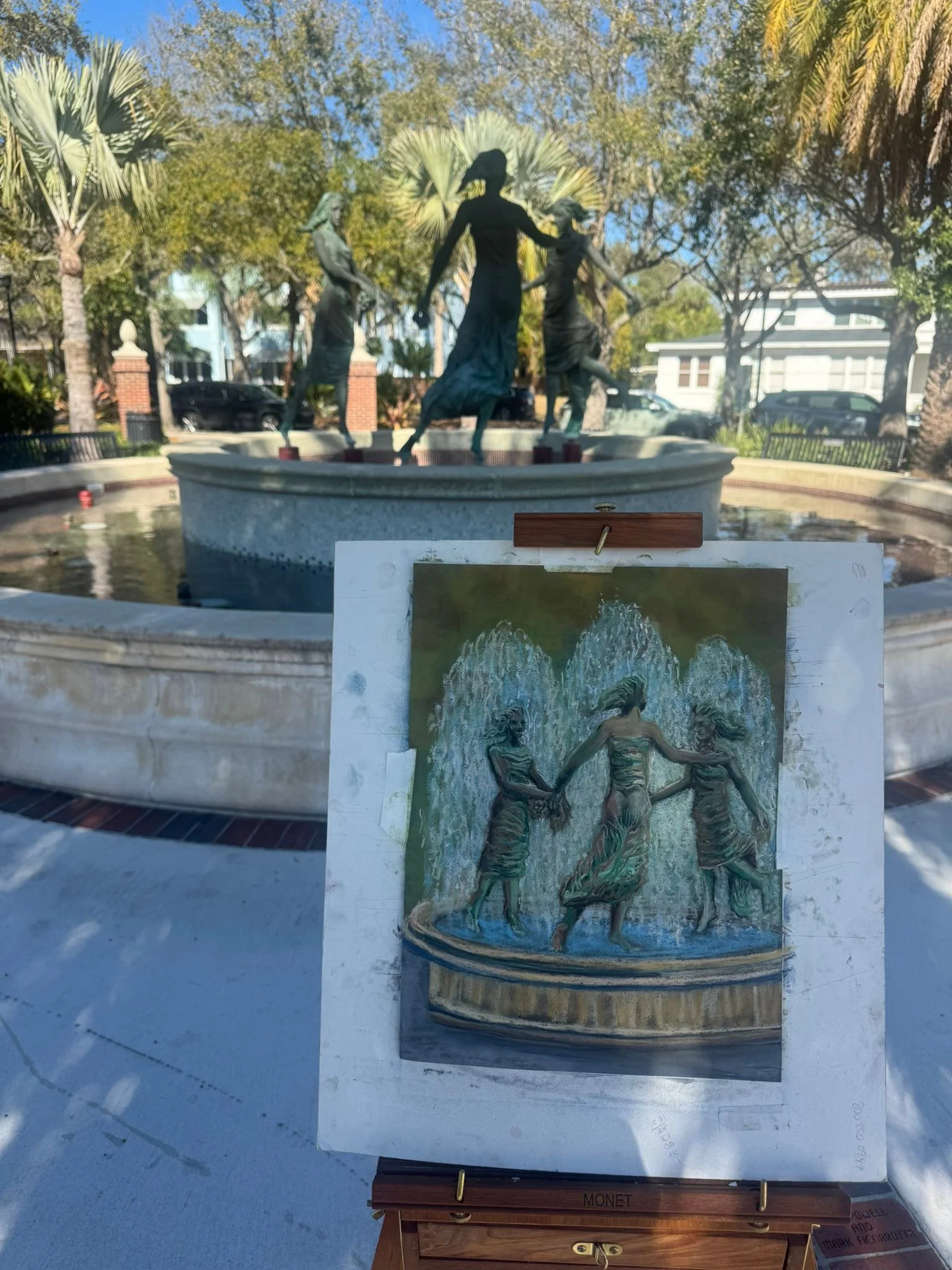 I had the good fortune to Co-lead a plein aire workshop in Bern&rsquo;s Park today. All proceeds, including instructor fees, are going to the old Hyde Park art center&rsquo;s Capitol campaign. Thank you to everyone who has contributed and plans to co