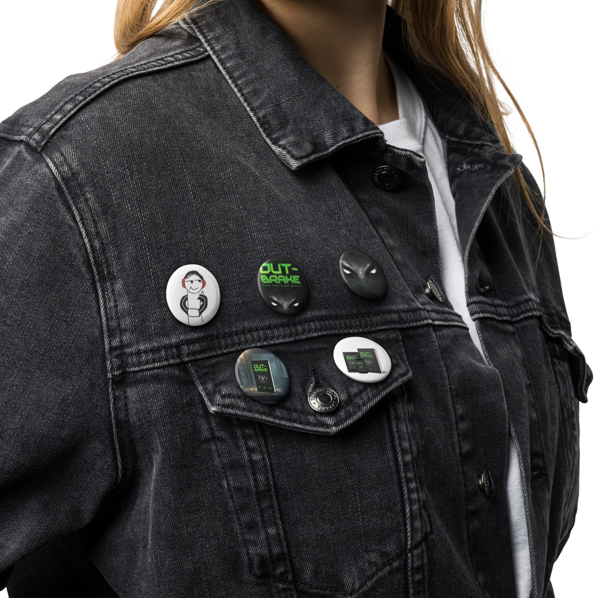 Set of Out-Brake pin buttons