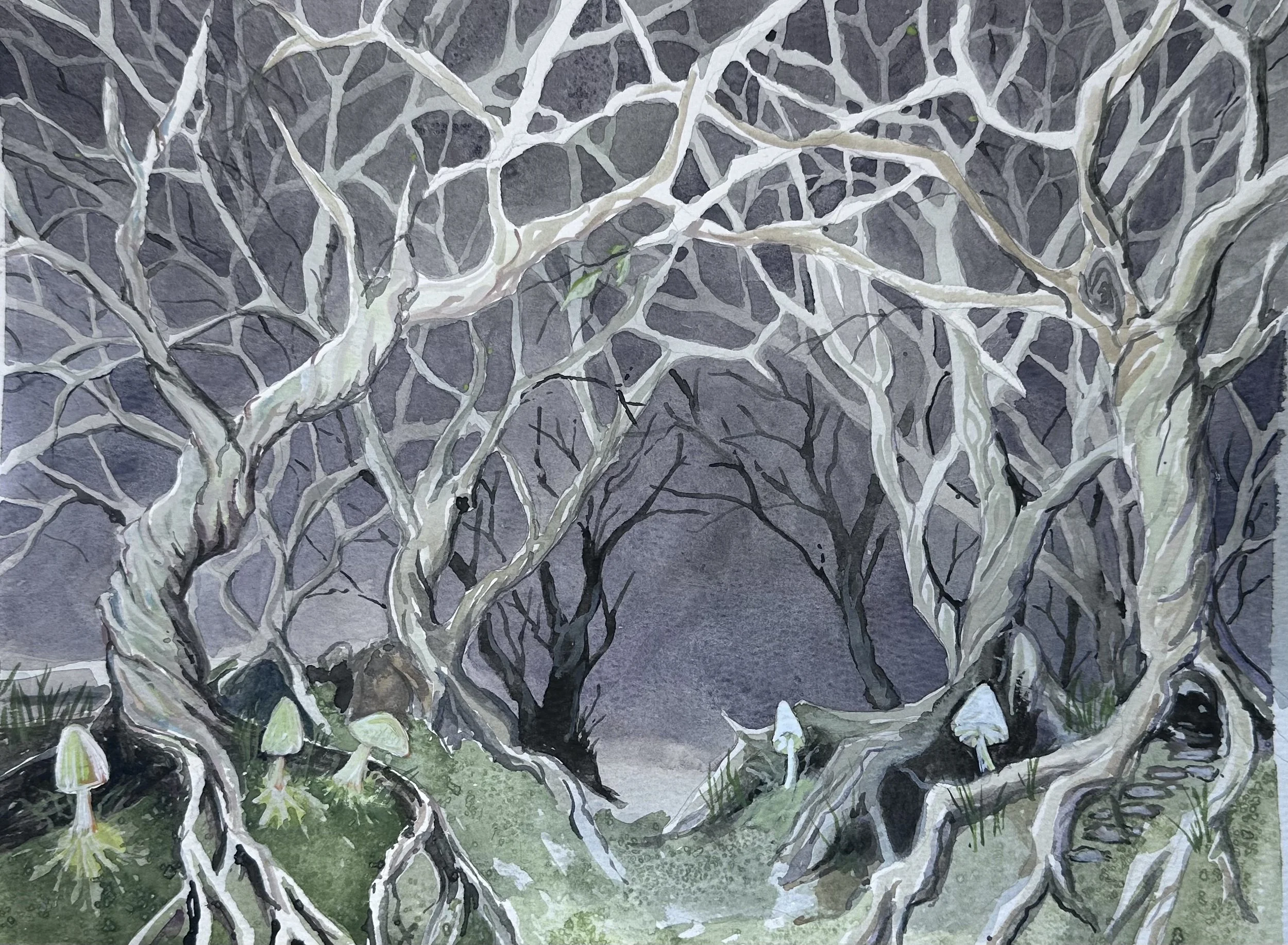 Negative Shape Painting