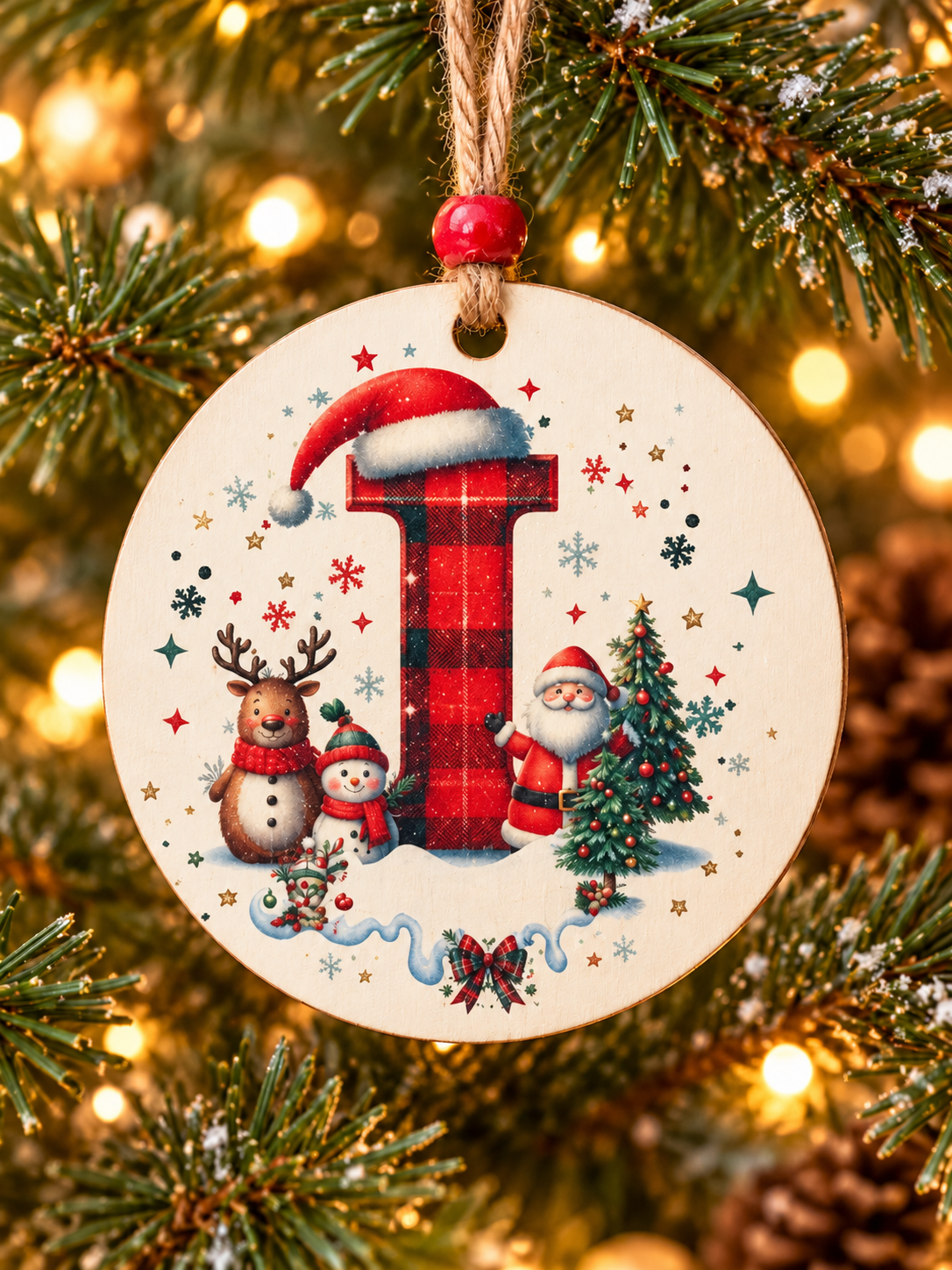 I - Personalized Ornament