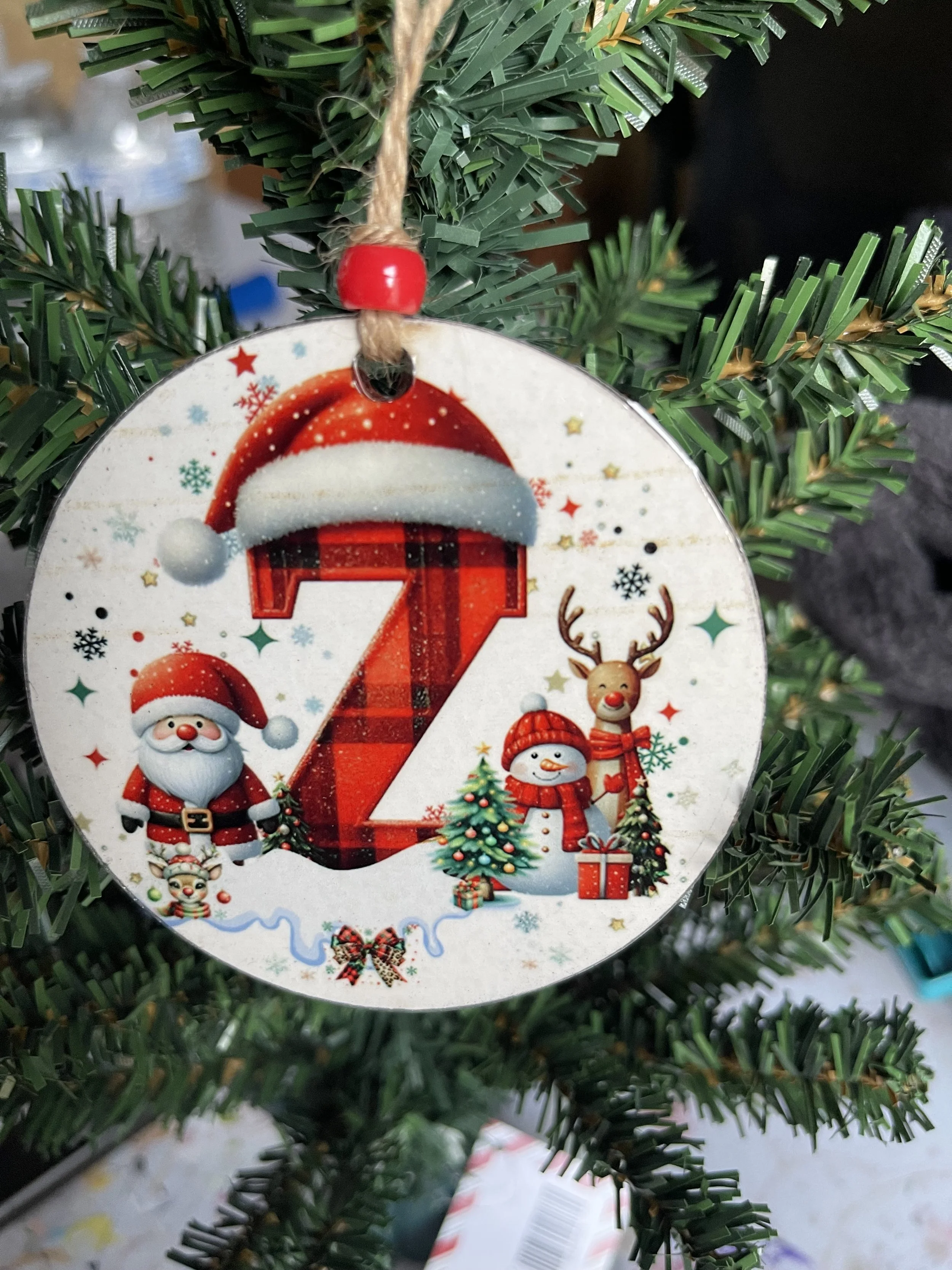 Z - Personalized Ornament