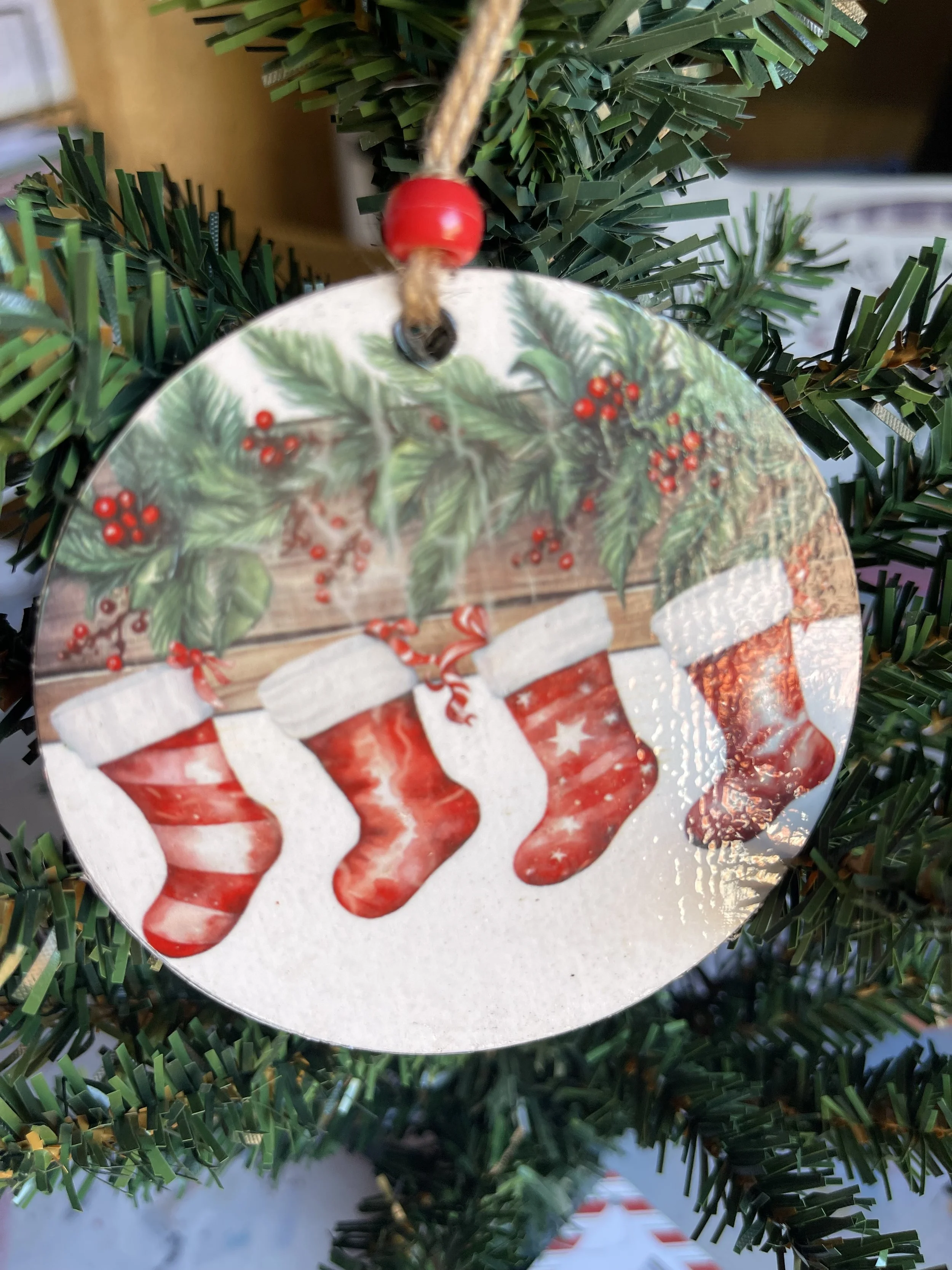 4 Spot Christmas Stocking