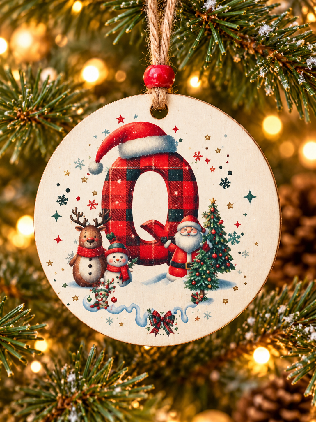 Q - Personalized Ornament