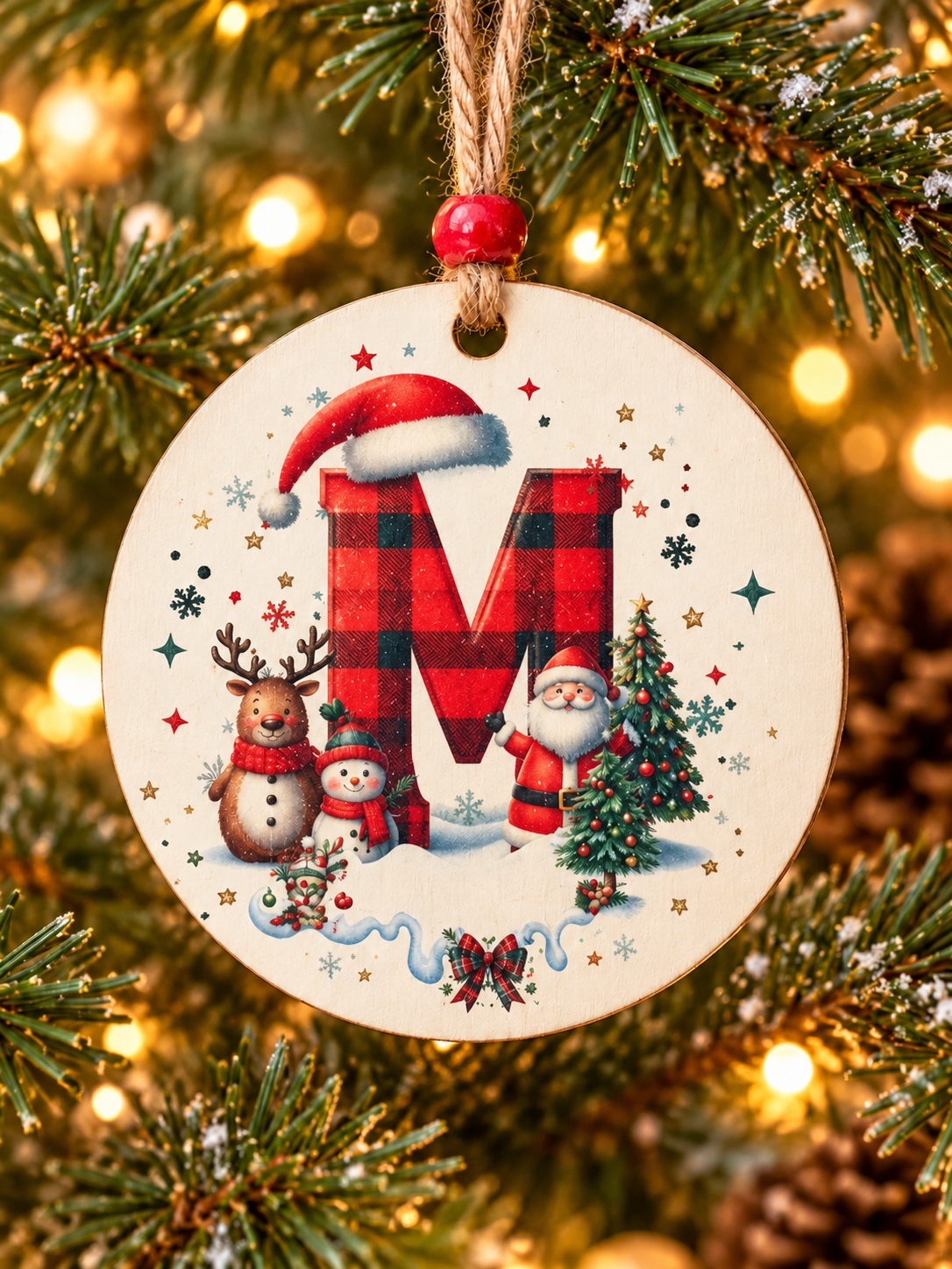 M - Personalized Ornament