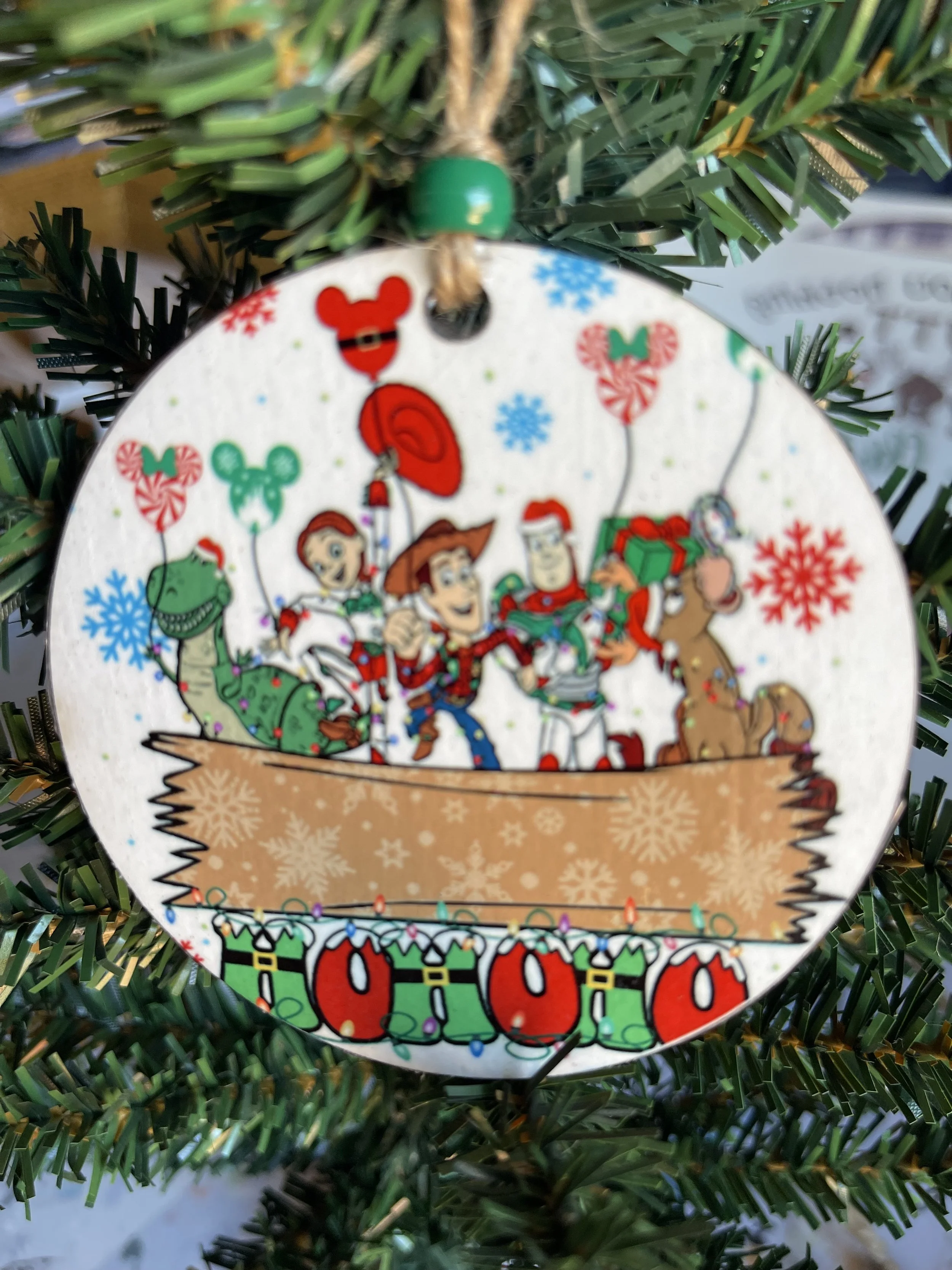 Toy Story Friends Personalized Ornament