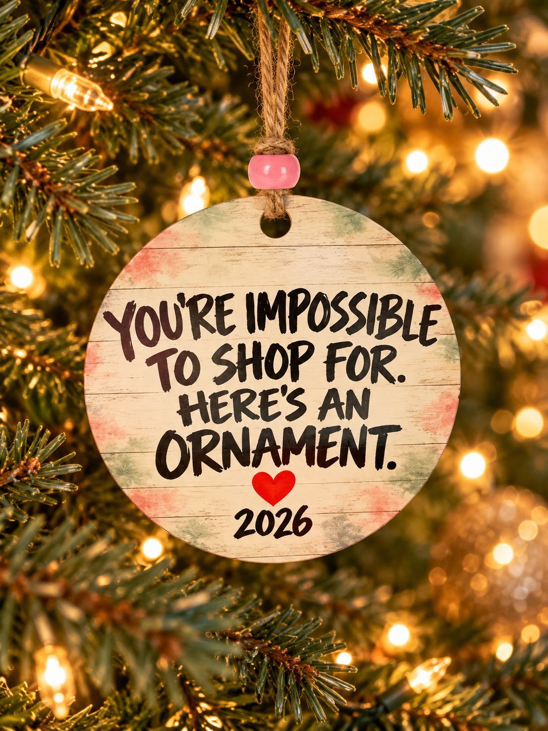 You’re Impossible to Shop For Ornament 2026