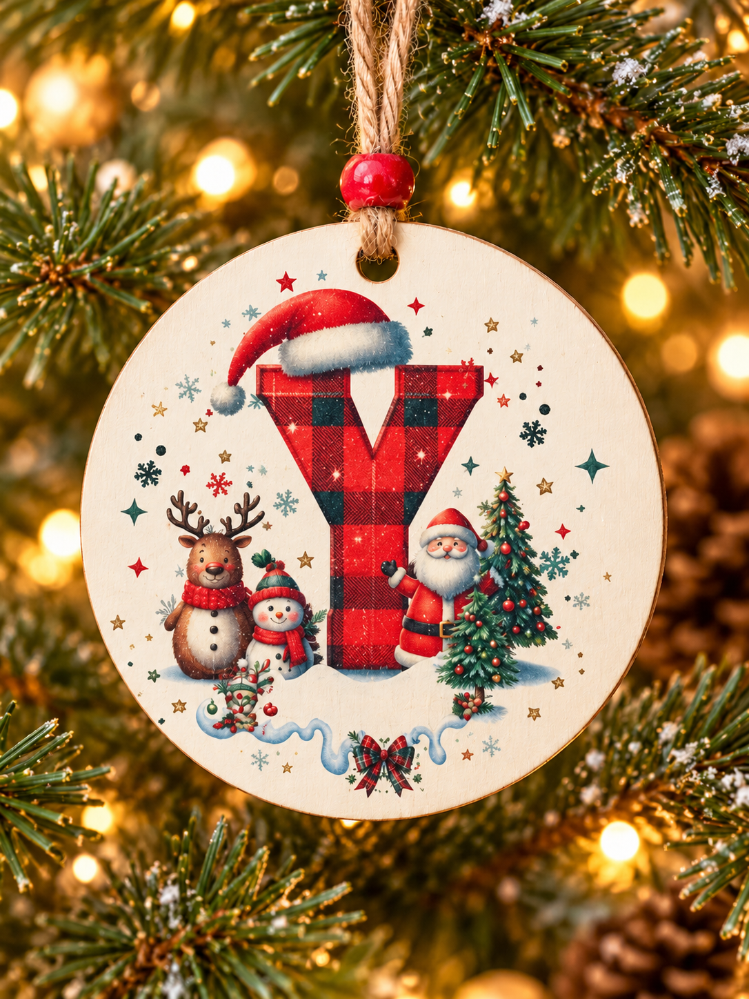 Y - Personalized Ornament