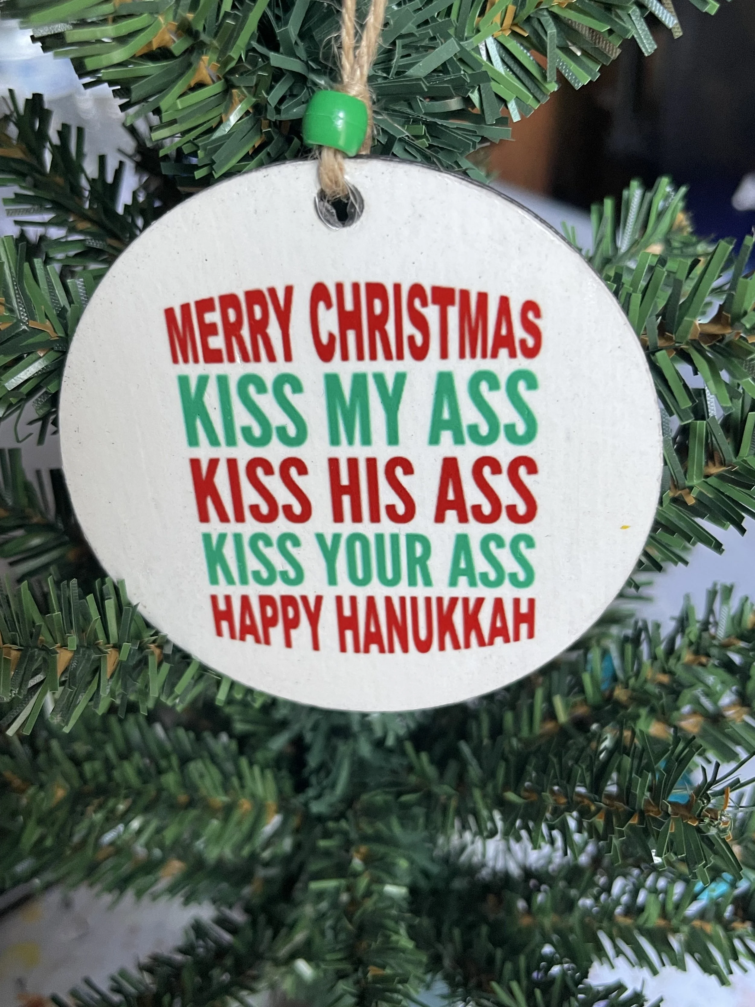 Merry Christmas Kiss My Ass