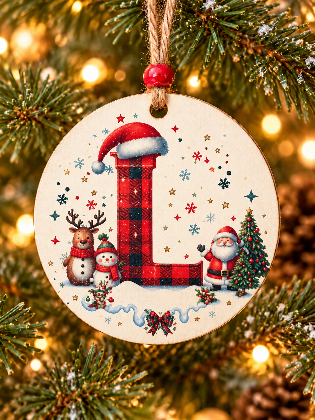 L - Personalized Ornament