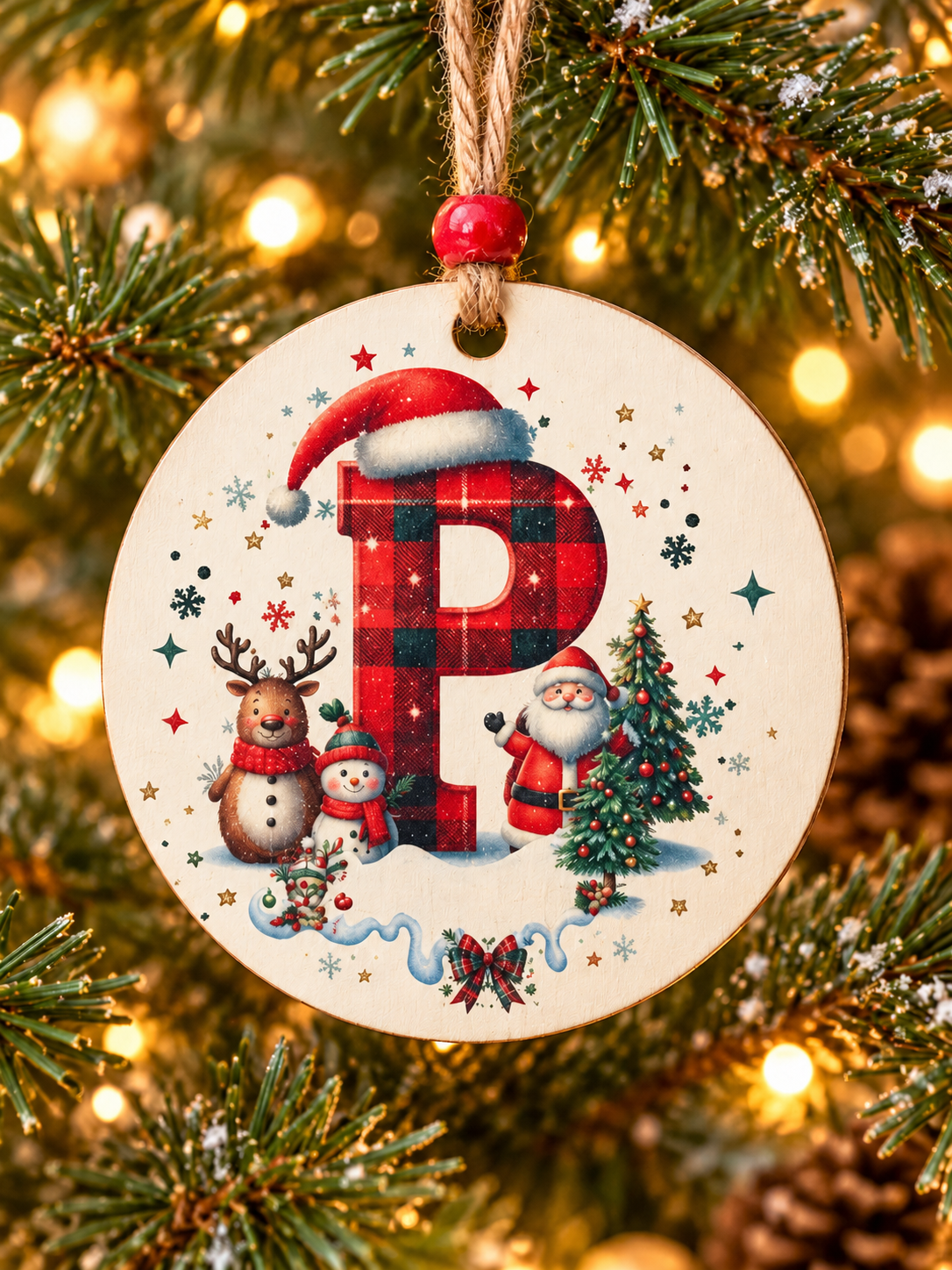 P - Personalized Ornament