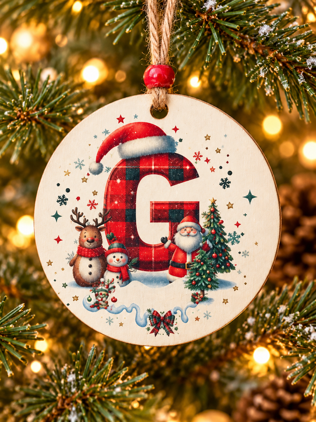 G - Personalized Ornament