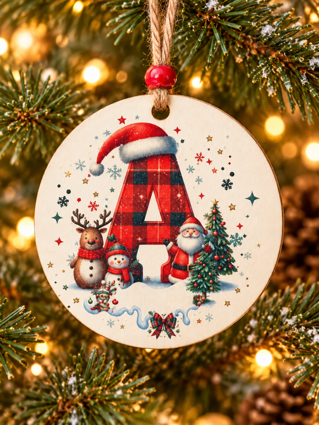 A - Personalized Ornament