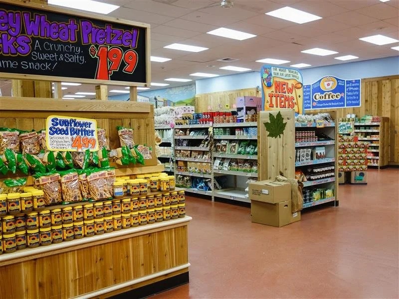 Trader joe's grocery store interior