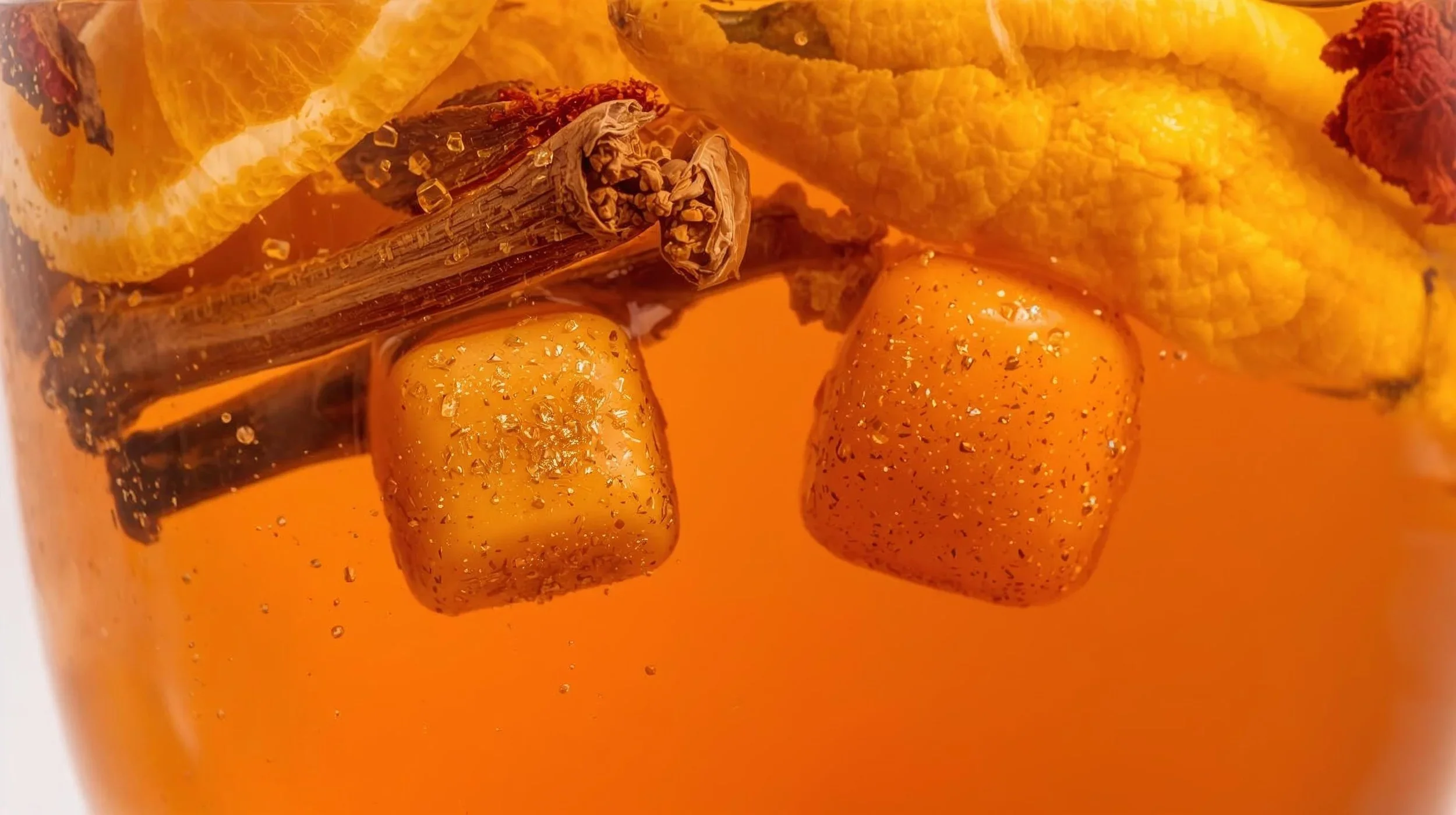 Honey Sunburst Cubes