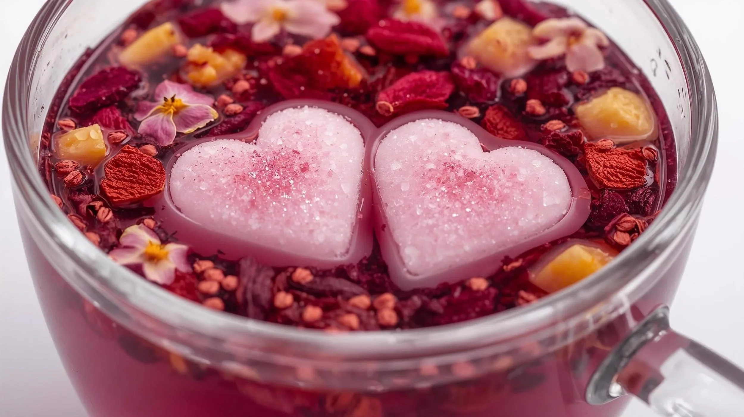 Rose Citrus Spark Sugar Cubes