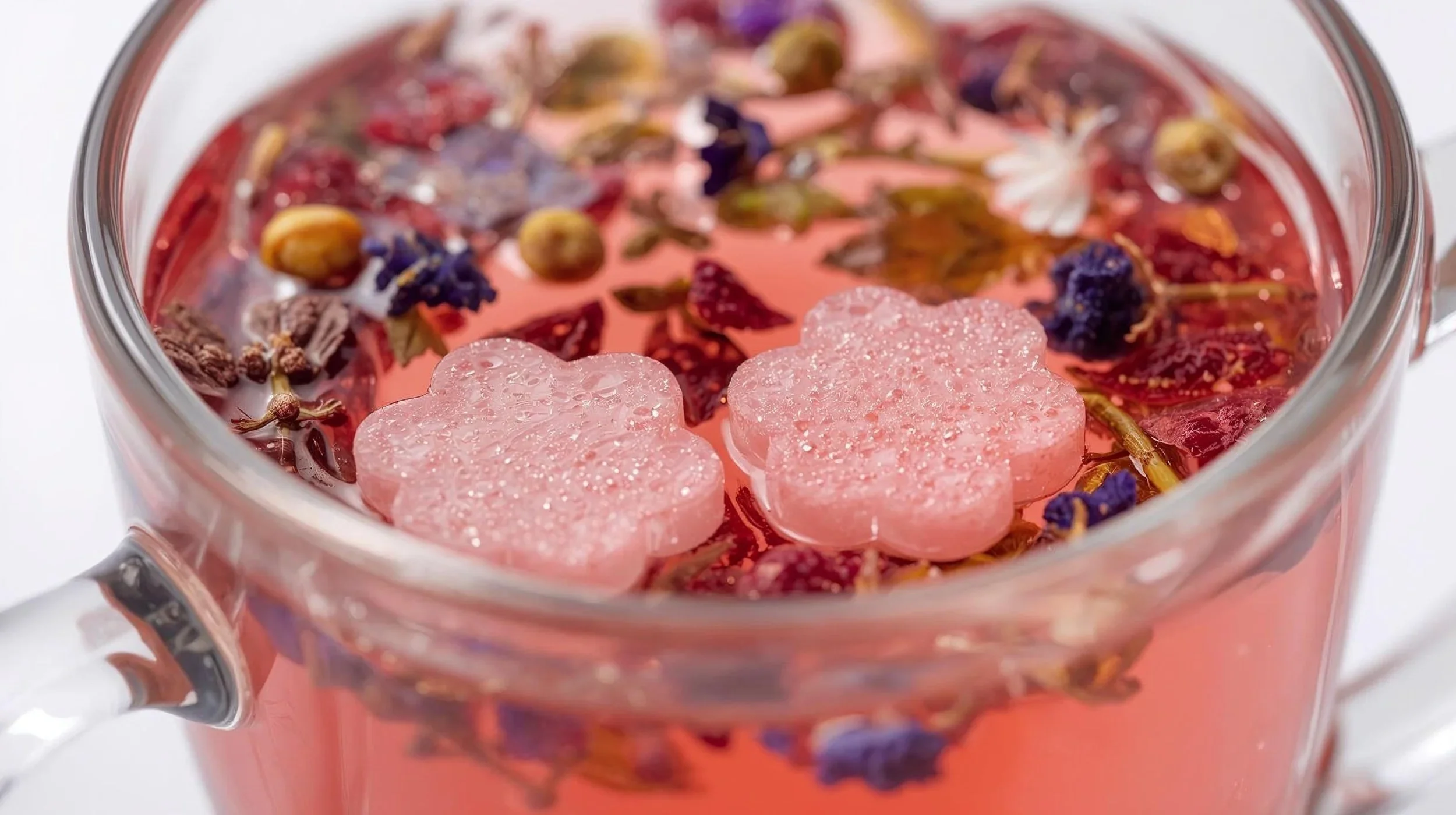 Strawberry Blossom Cubes