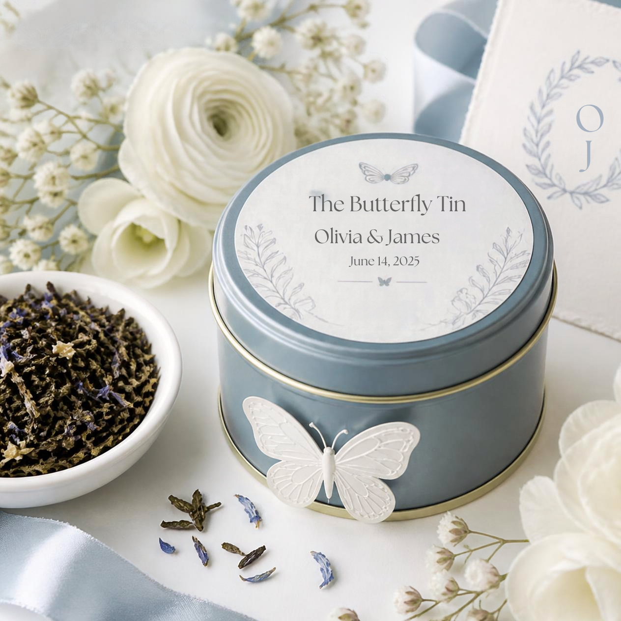 The Butterfly Tin ($28 per guest)