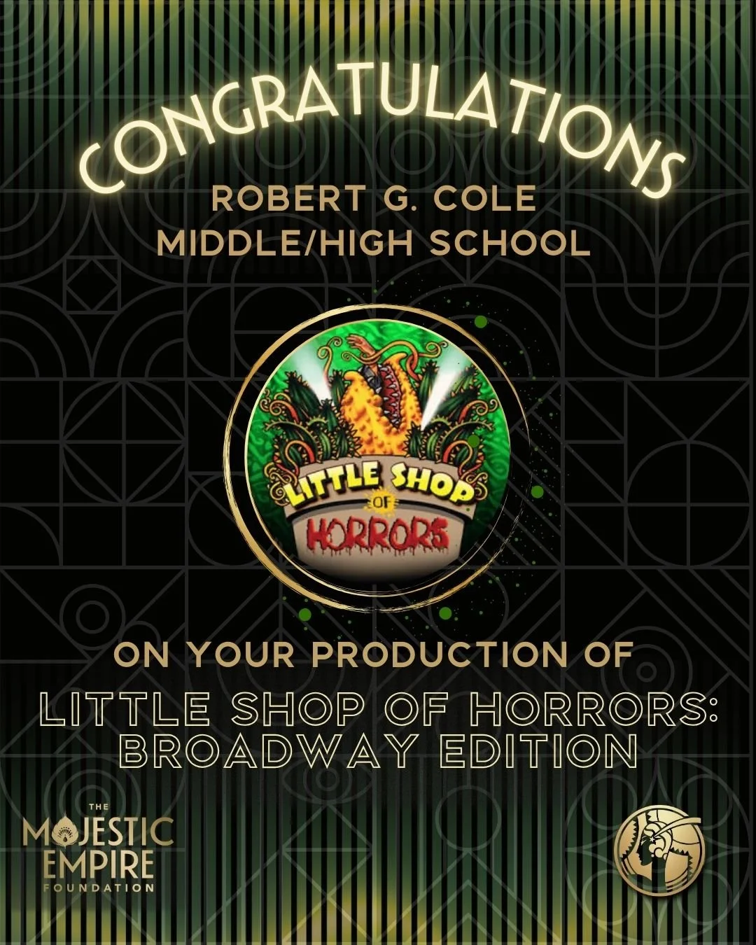 🎉 Happy Opening Night @robert.g.cole_theater and congratulations on your production!

#supportlocalarts #artseducation #artseducationmatters