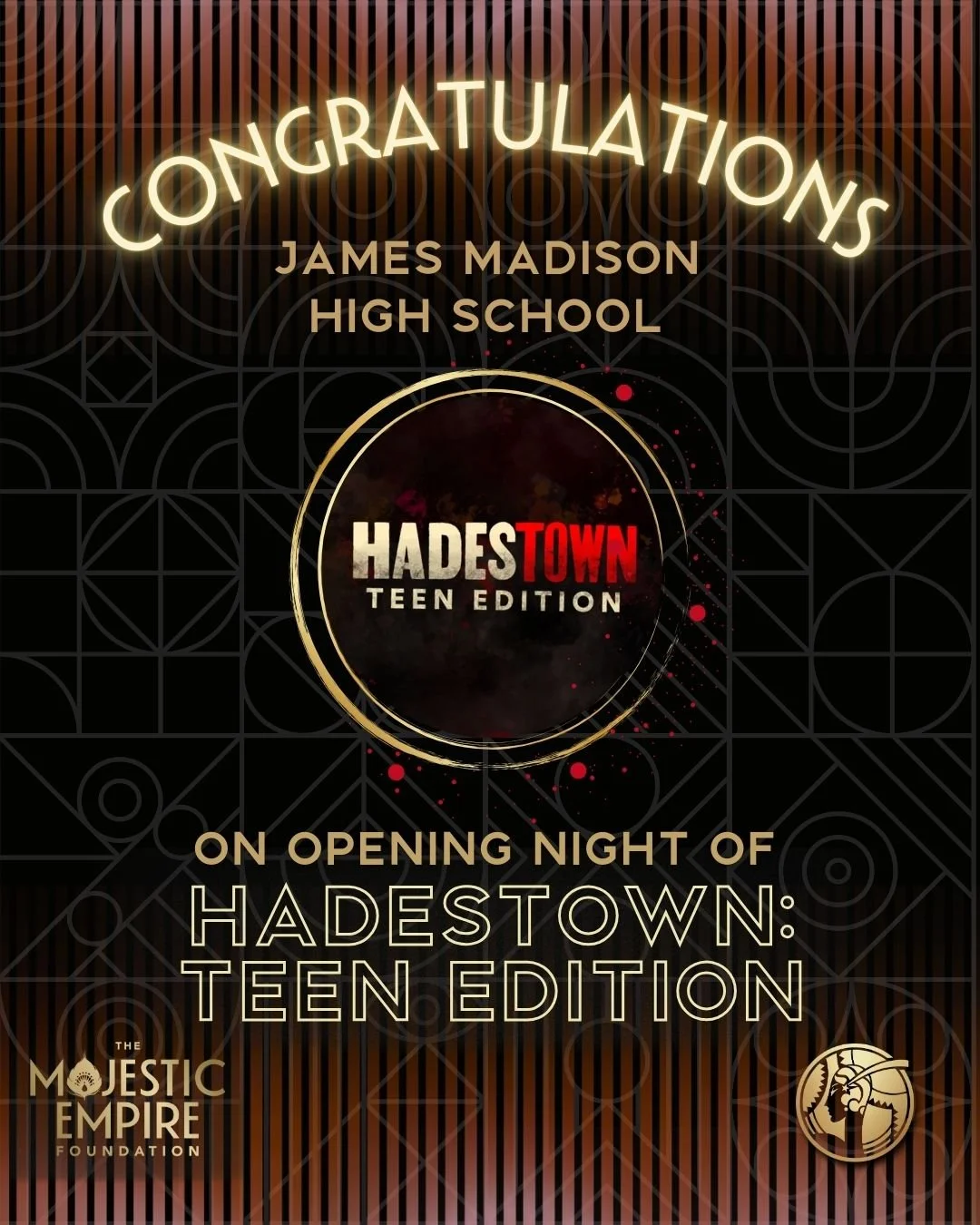 🎉 Happy Opening @madmavtheatreco congratulations on your production! #supportlocalarts #artseducation #artseducationmatters