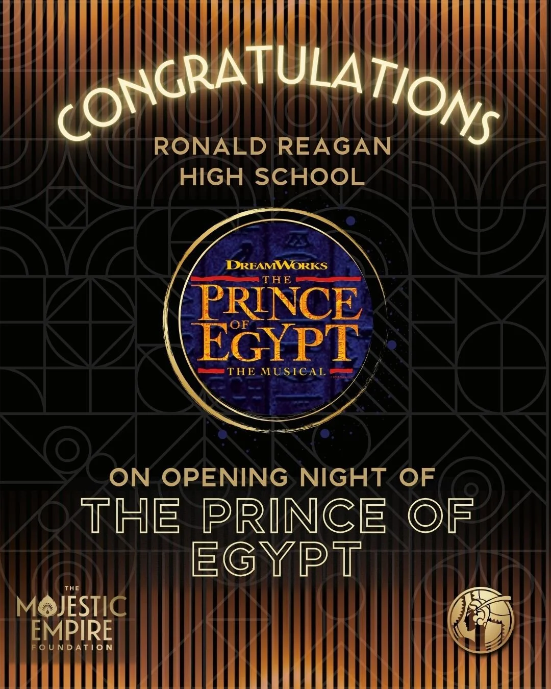 🎉 Happy Opening @reaganstagesa congratulations on your production! #supportlocalarts #artseducation #artseducationmatters