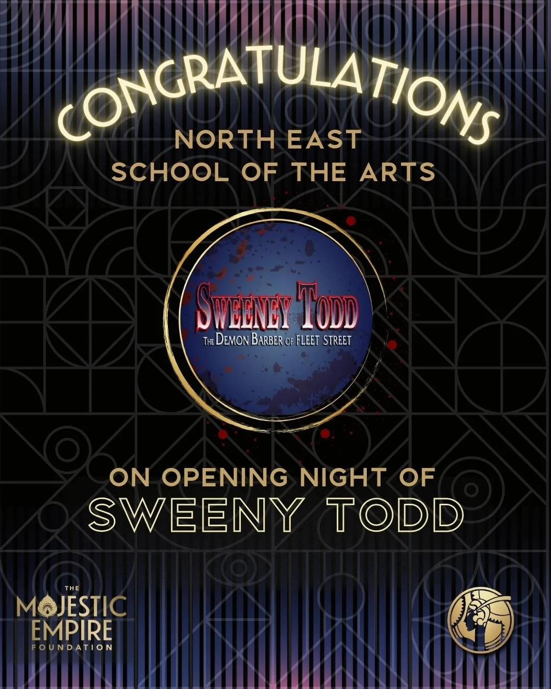 🎉 Happy Opening @northeastschoolofthearts congratulations on your production! #supportlocalarts #artseducation #artseducationmatters