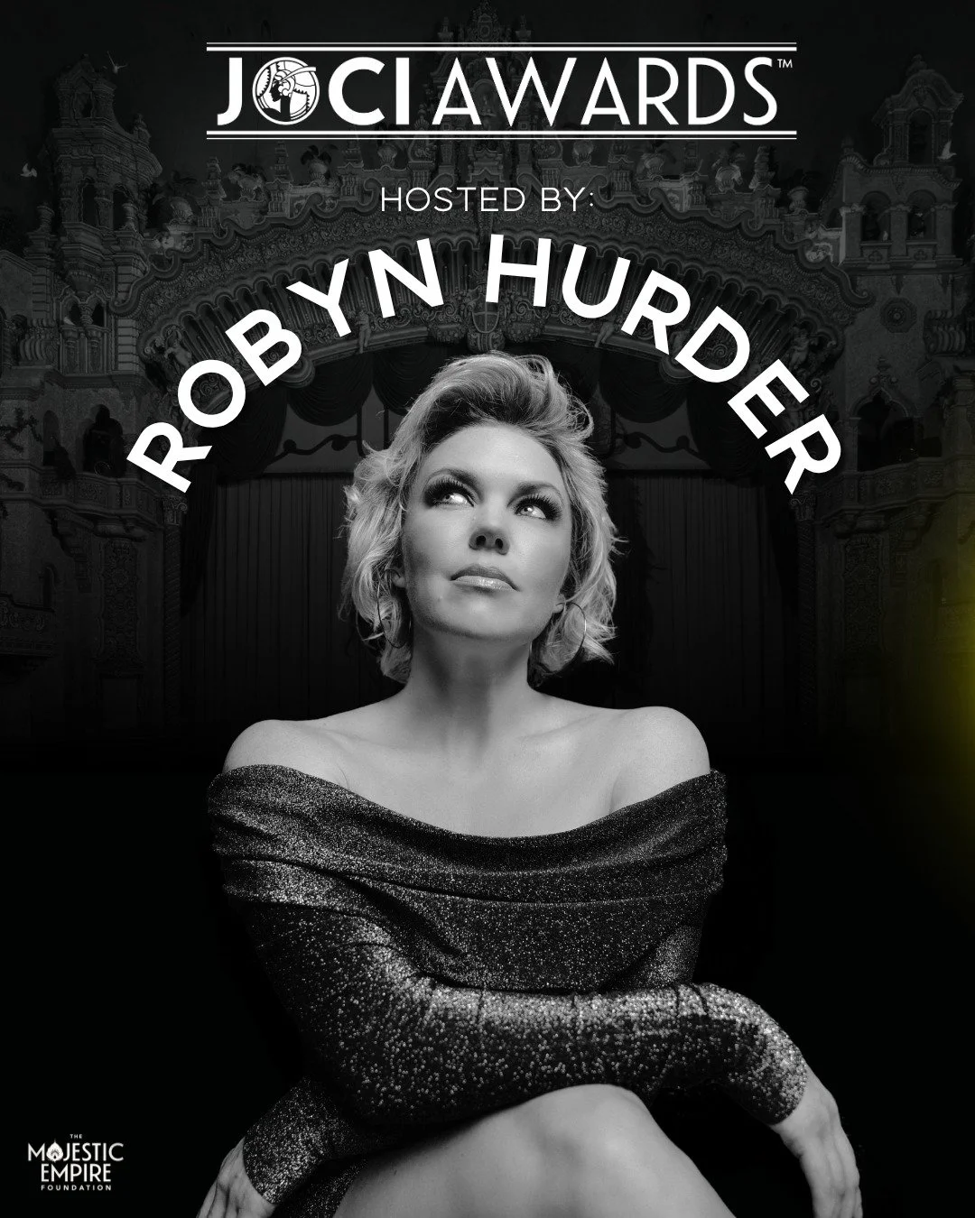 📰 OFFICIAL NEWS!! 🌟

We are THRILLED to announce @robynhurder as the host of the 2026 Joci Awards!

Robyn Hurder is an acclaimed Tony nominated musical theater actress and dancer. She is best known for originating the role of Nini in the stage adap