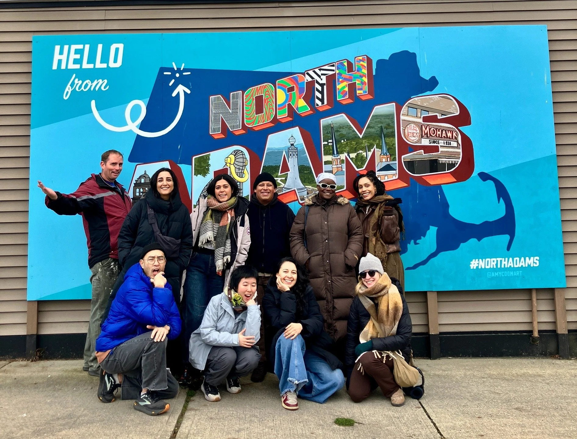 We are about a week and a half into the November four-week cohort and it has been a blast so far, with lots of studio time, shared meals, and fun times!

We're looking forward to learning more about their work and processes during Open Studios on Thu