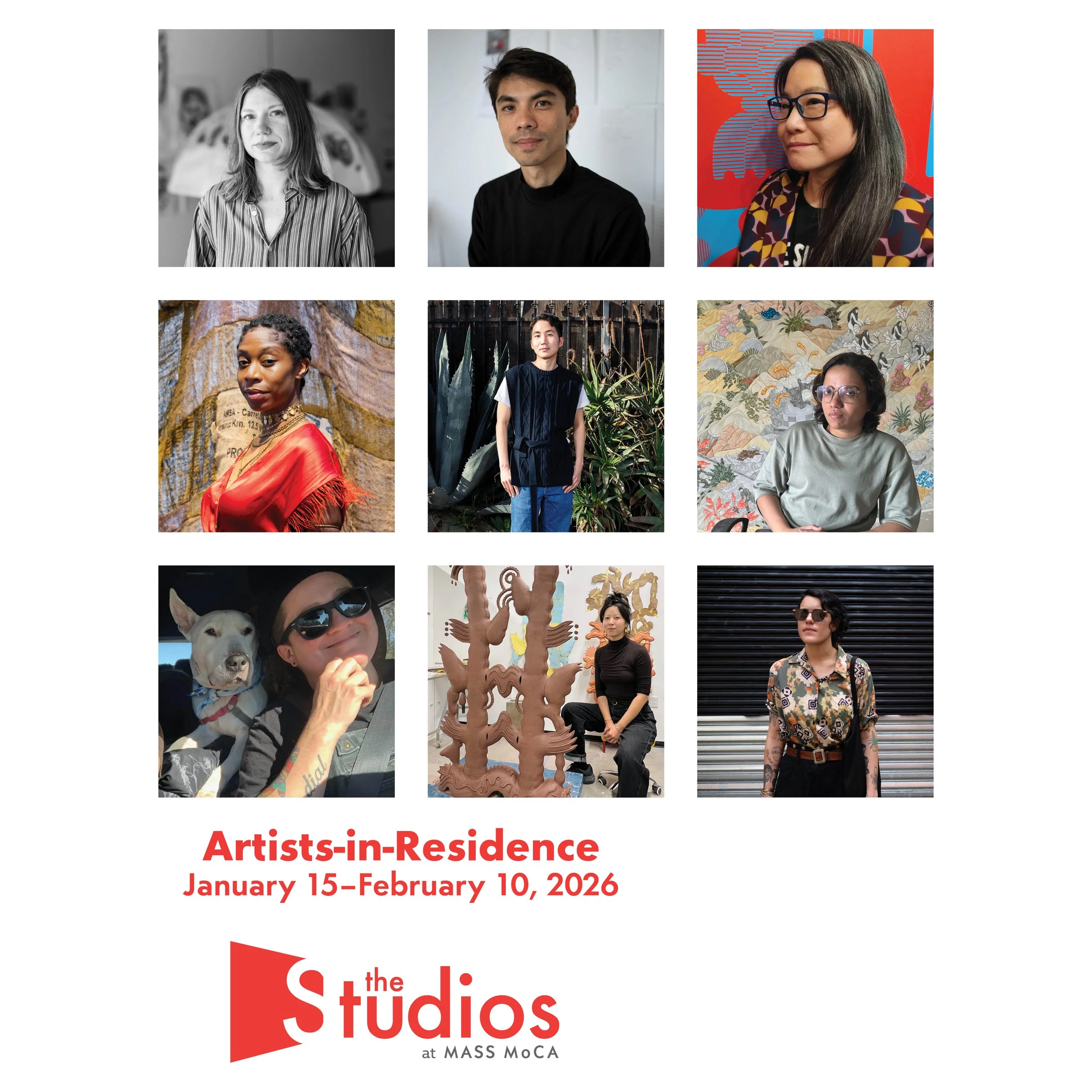 Welcome January’s Artists-in-Residence!