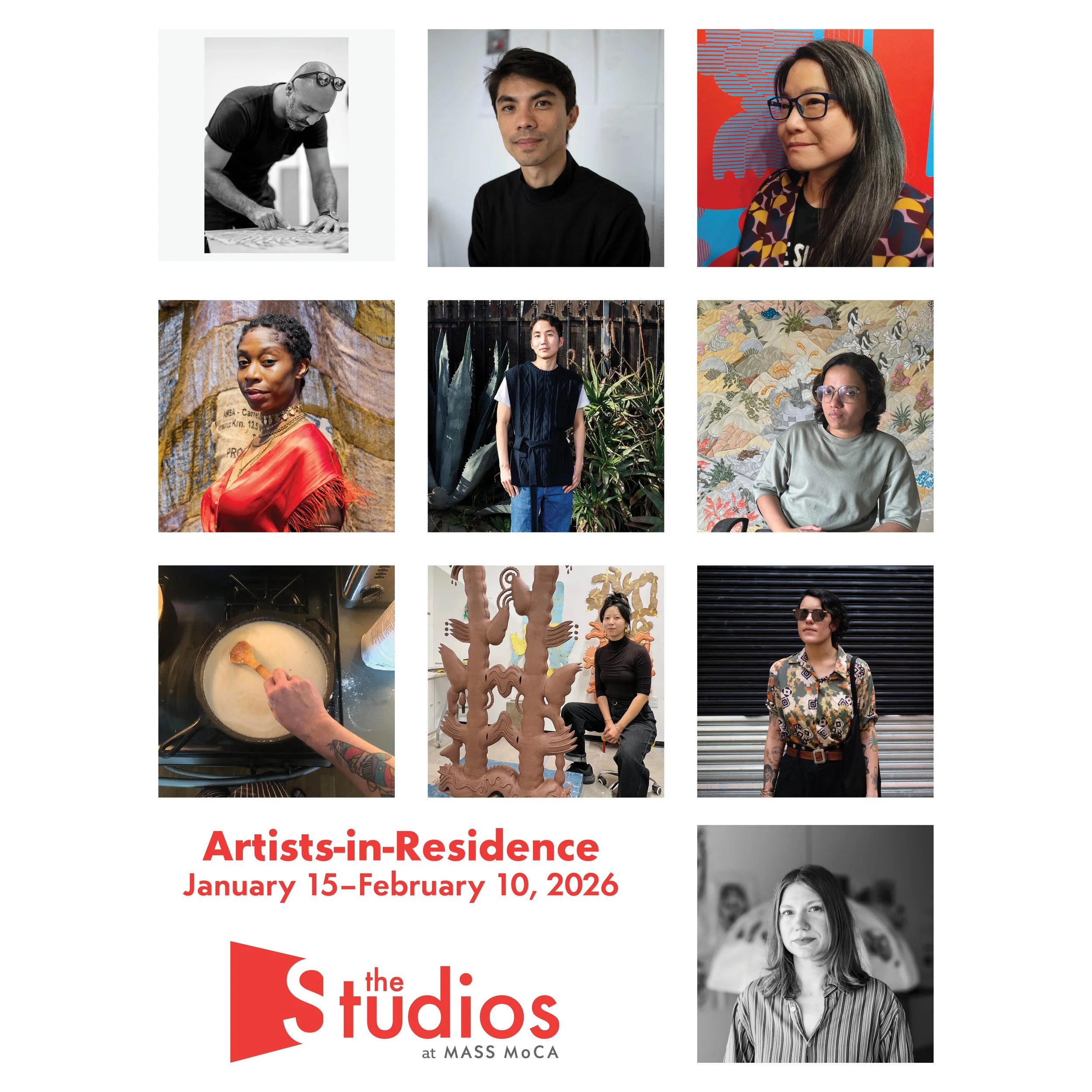 Welcome January’s Artists-in-Residence!