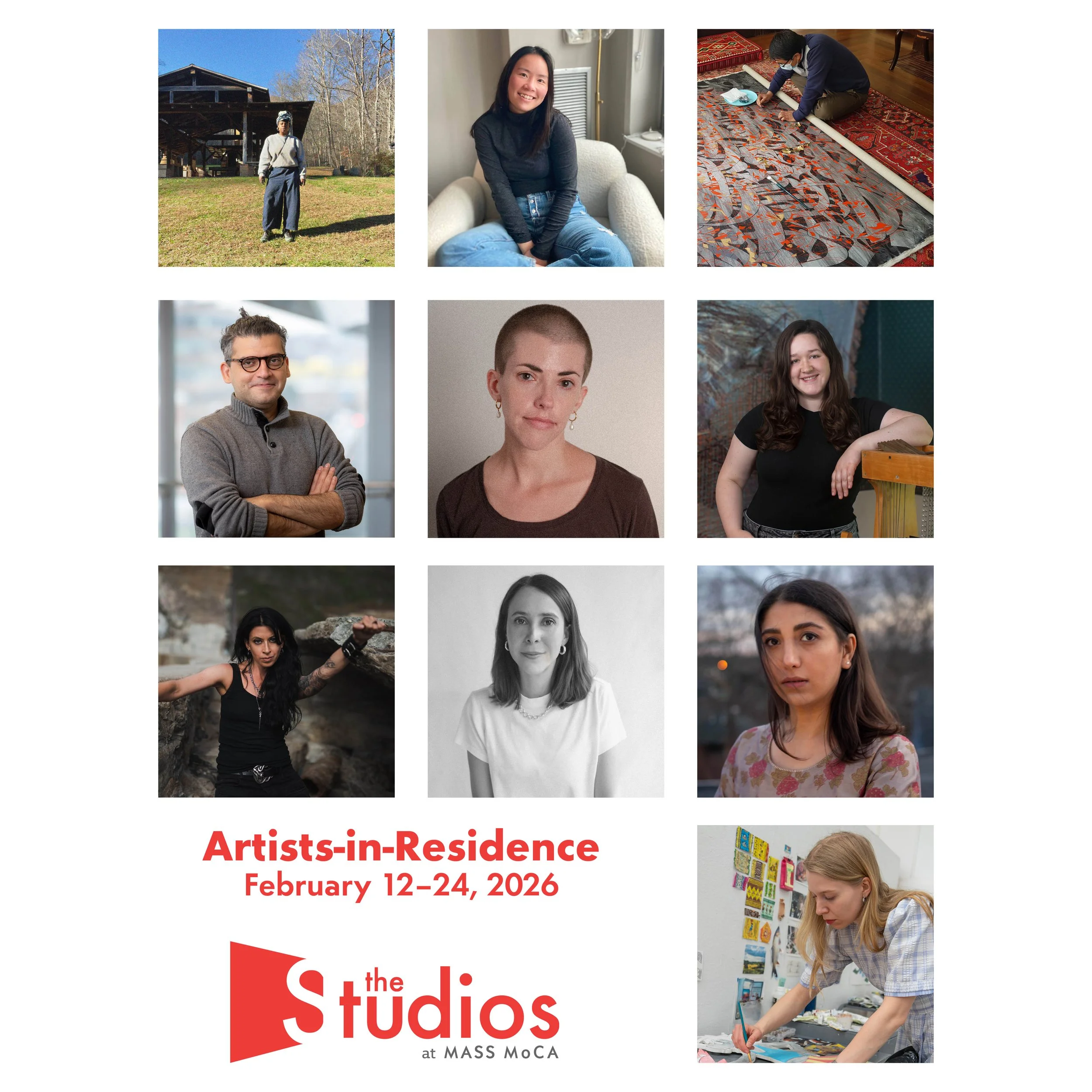 Welcome February’s Artists-in-Residence! (Early Session)
