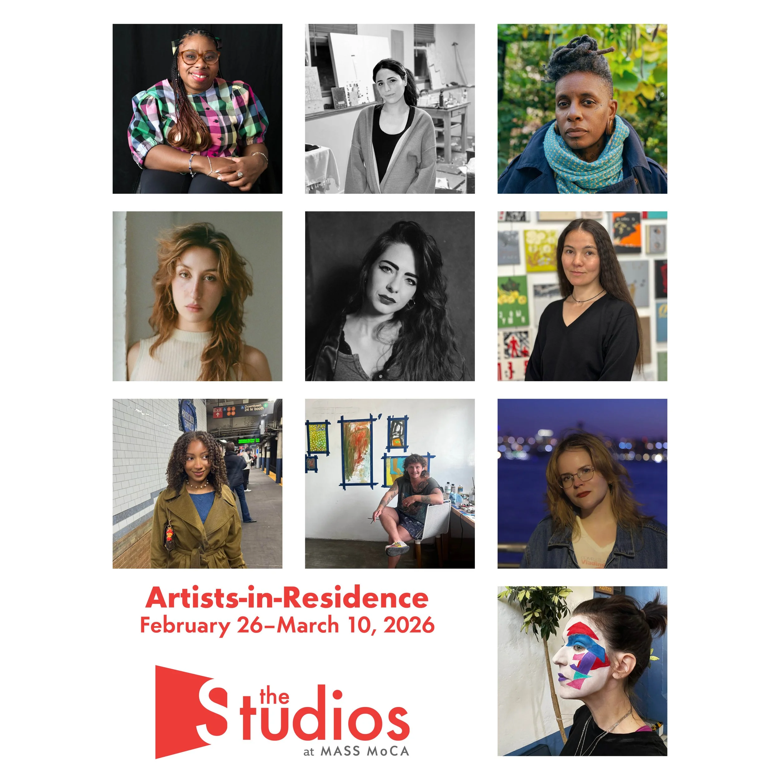 Welcome February’s Artists-in-Residence! (Late Session)