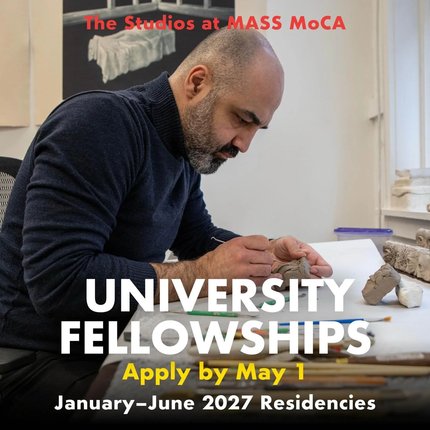 Are you a current or recently graduated student from one of the schools listed below? We might have a fellowship for you! The Studios at MASS MoCA partners with a number of Universities each year to offer fully-funded fellowships.

⚡Bard College MFA 