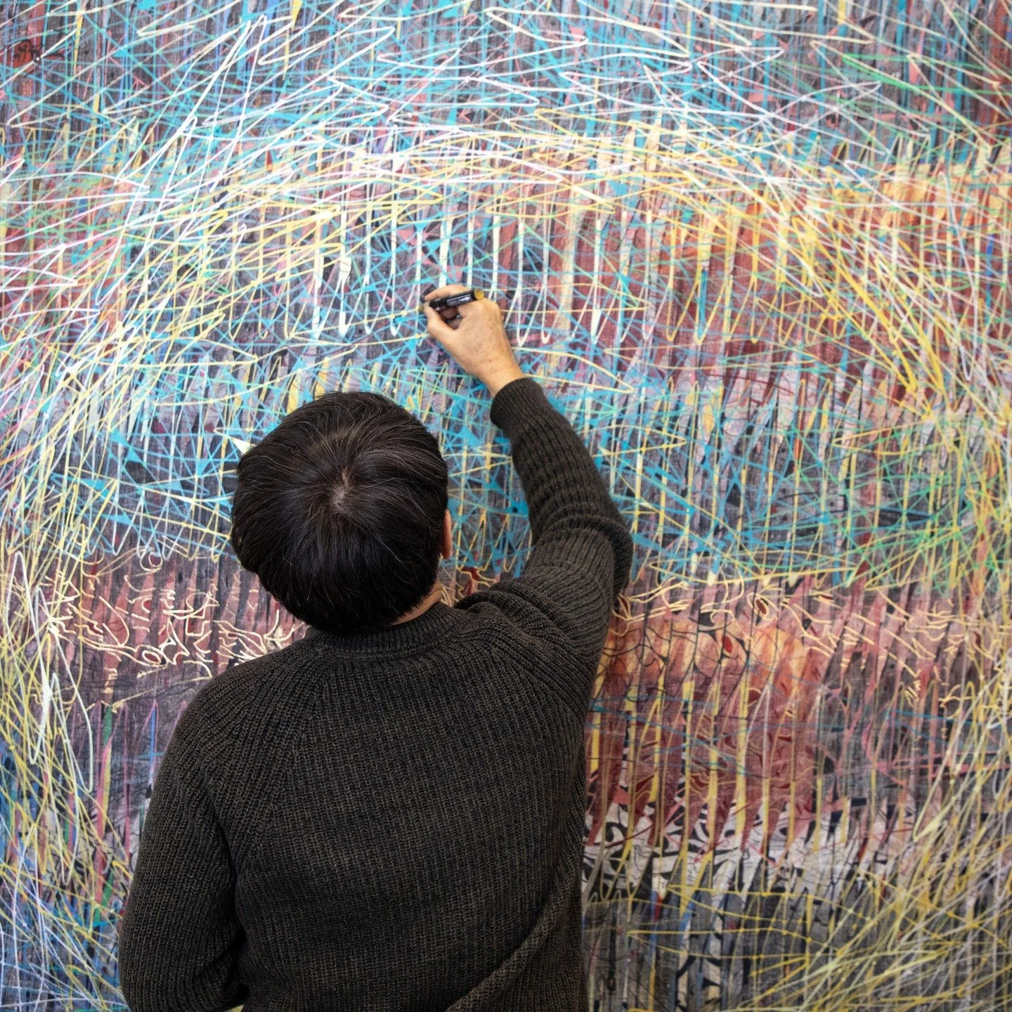 Meet recent Studios AIR Alibaba Awrang!

Afghan artist Alibaba Awrang is an established artist in the Eastern world, with exhibitions and works in private collections in Kabul, Tehran, Bahrain, Dubai, Istanbul, Islam Abad, and Melbourne. In 2021, at 