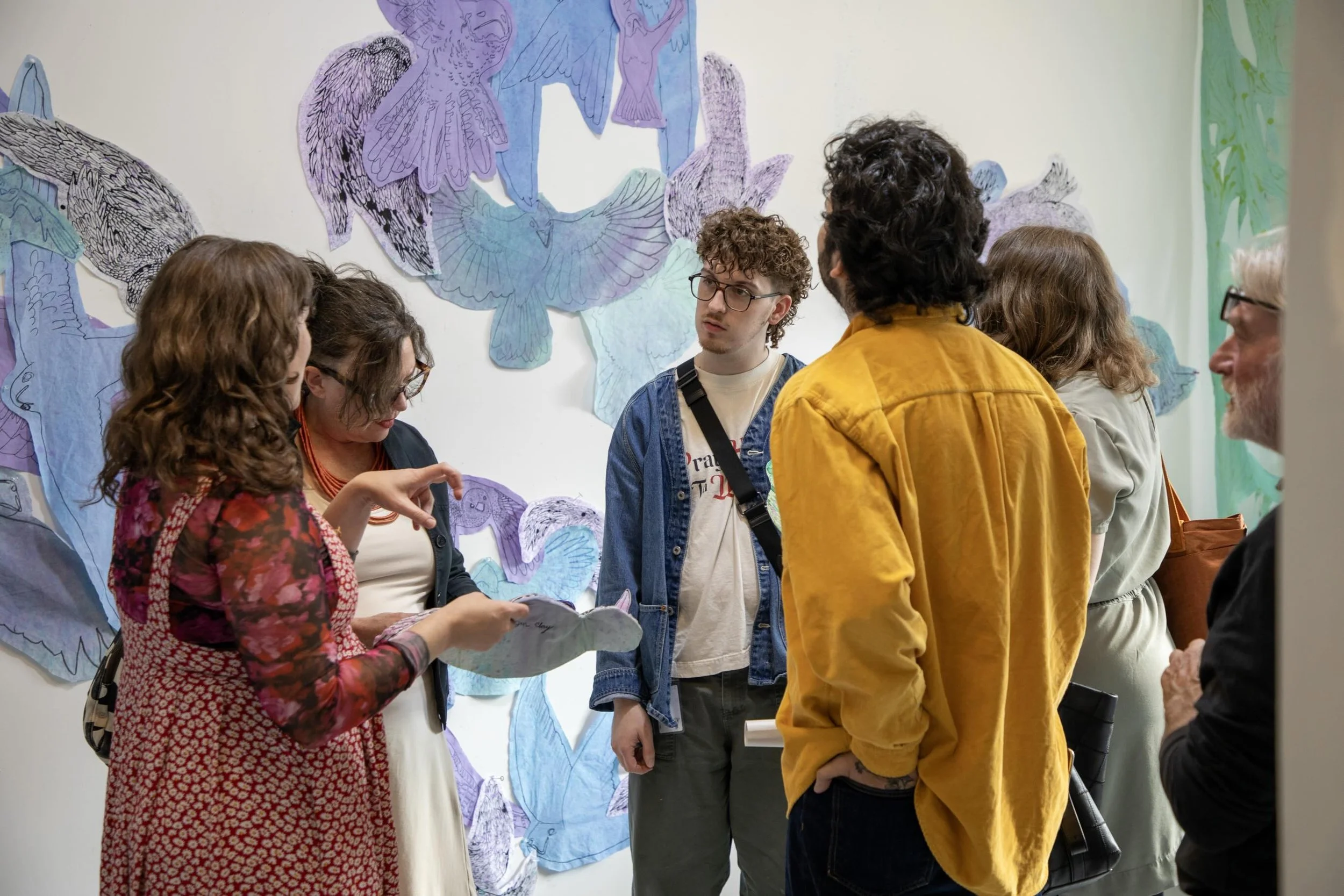What an incredible Open Studios last week! Thank you for all those that came out and congratulations to all of the artists for the amazing work made while in residence. (We miss you at the Studios already!)

This cohort included artists working acros