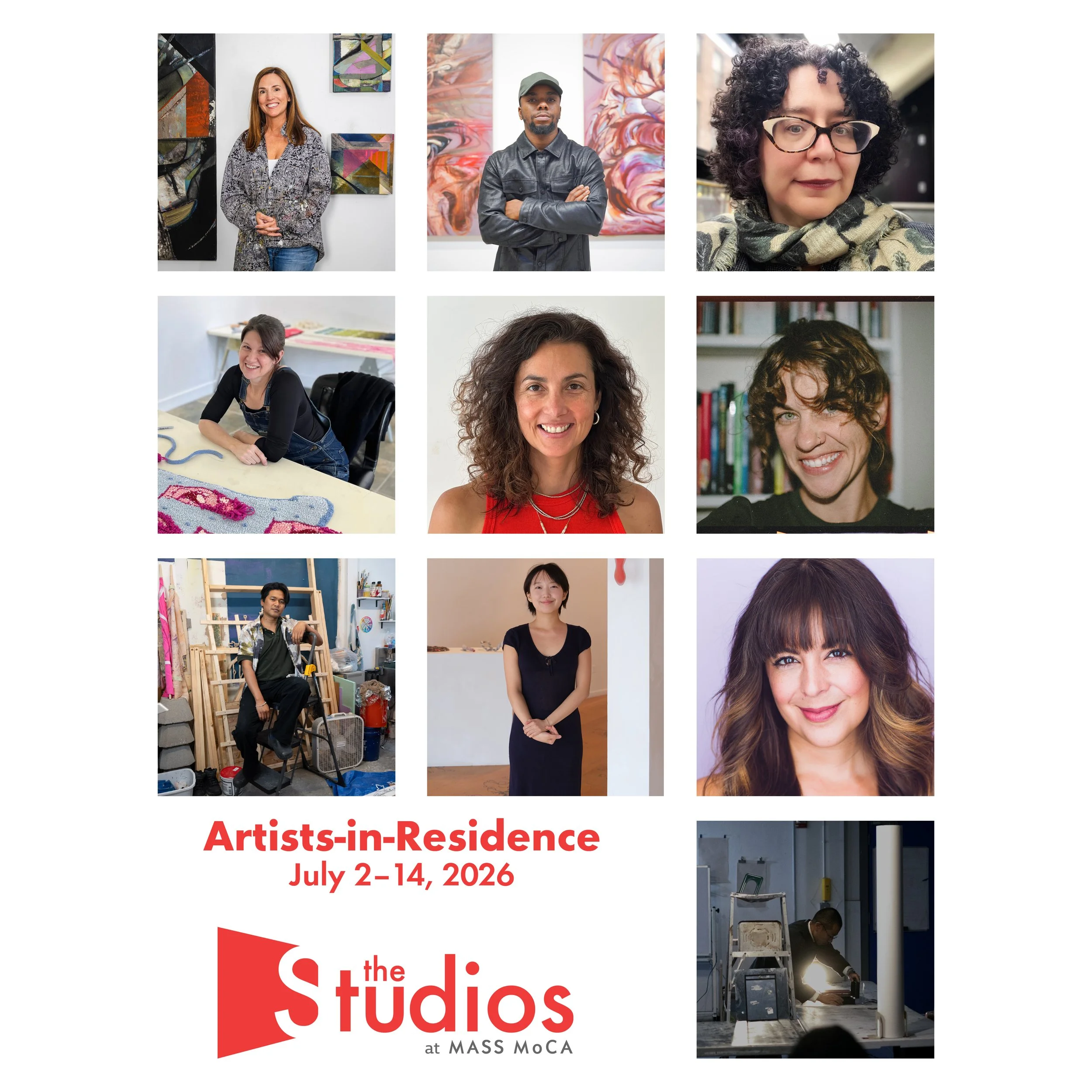 Welcome July’s Artists-in-Residence! (Early Session)