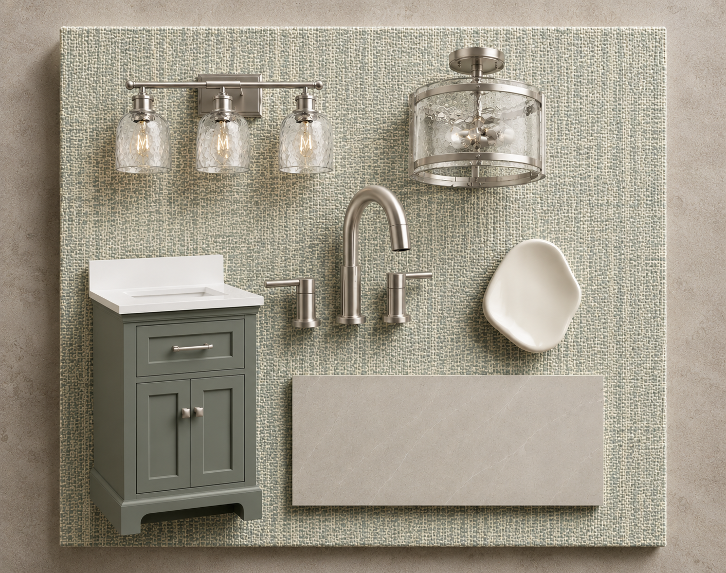 Powder room material board.png