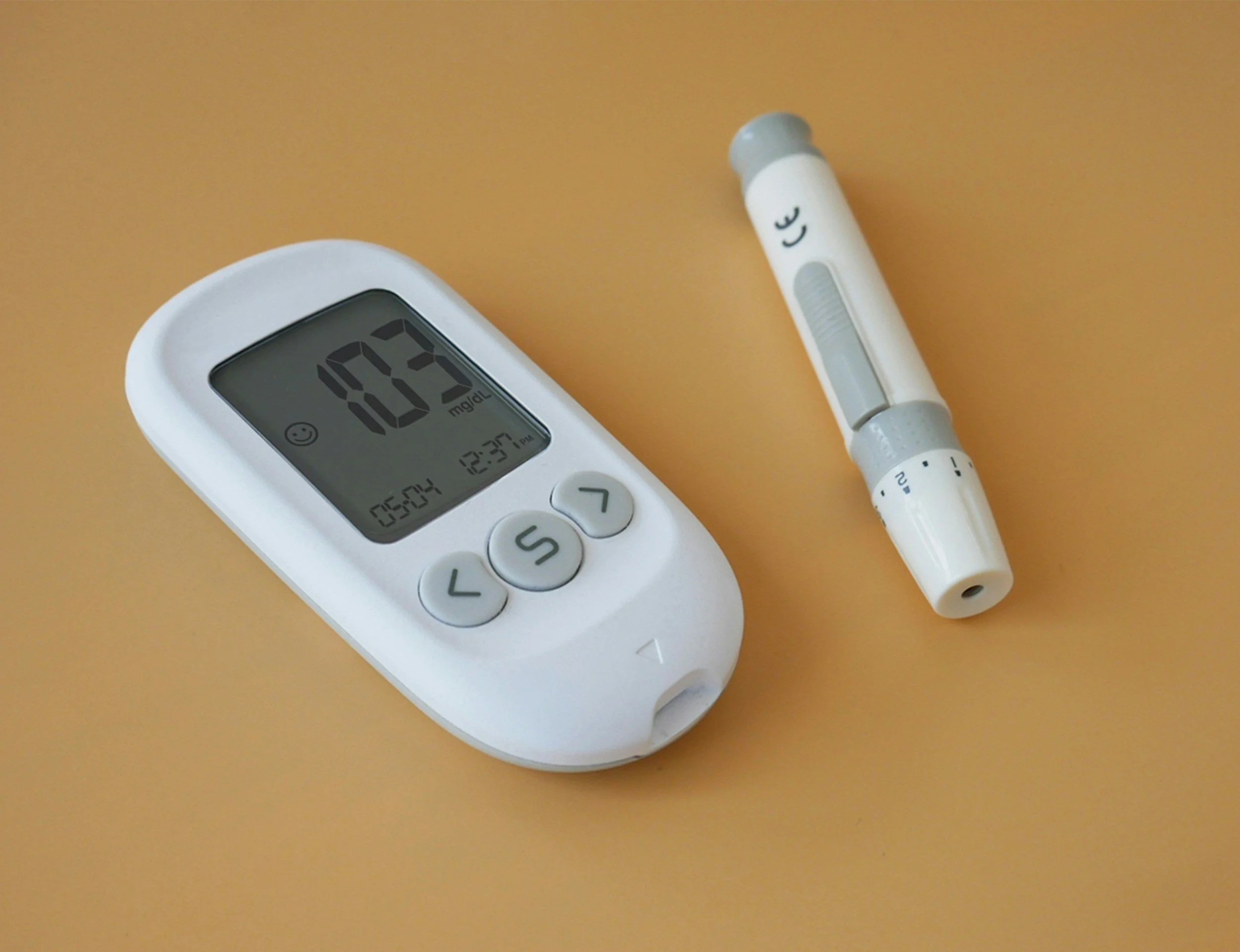 CGM on yellow background