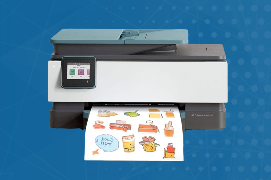 Photo & Sticker Printer HP OfficeJET PRO 8035e